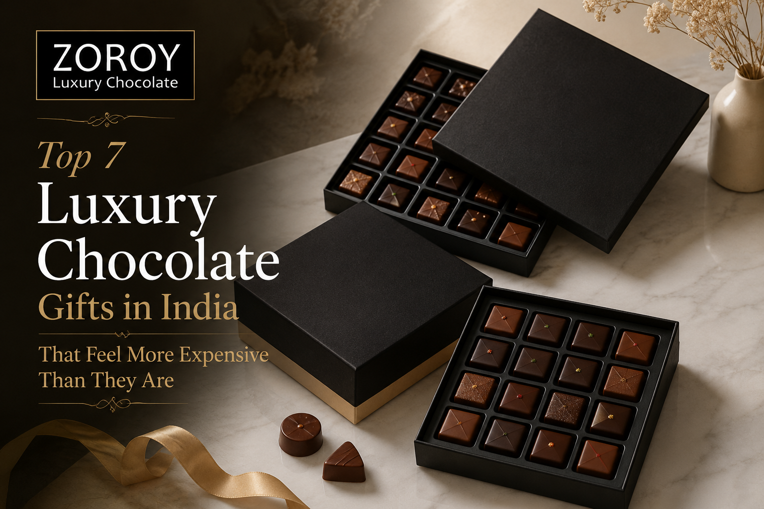 Top 7 Luxury Chocolate Gifts in India That Feel More Expensive Than They Are