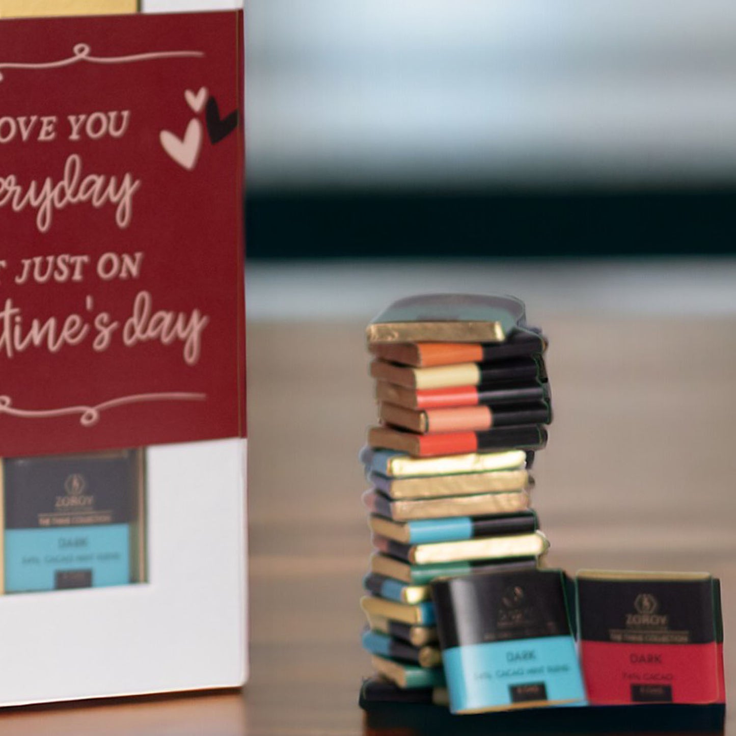 ZOROY I love you everyday Box of 16 Thins