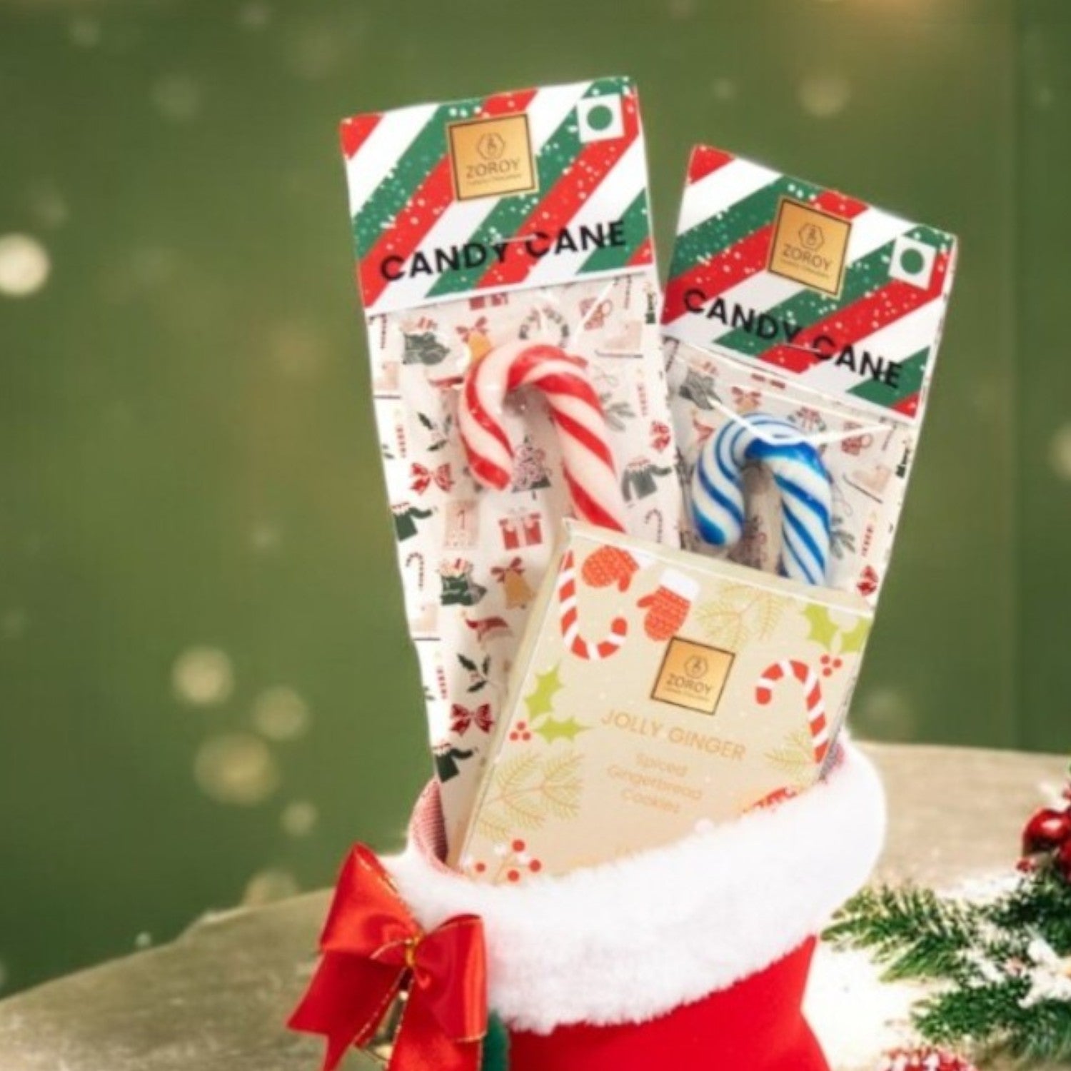 SANTA STOCKING SHOES HAMPER