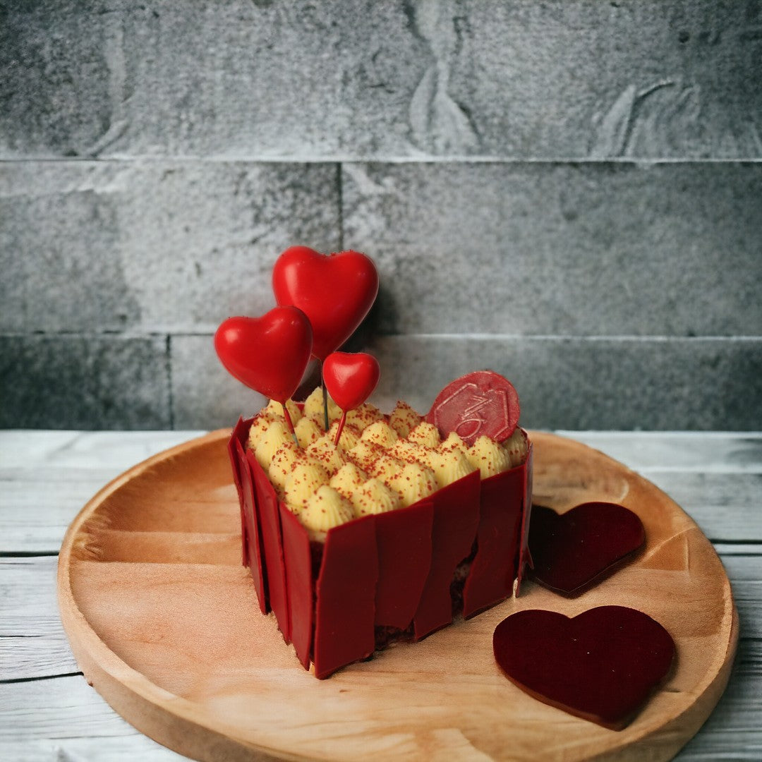 ZOROY Red Velvet Bento eggless Cheesecake - 250g