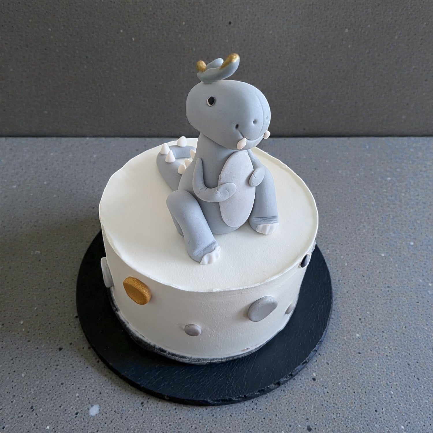 Cute Dino Character Cake