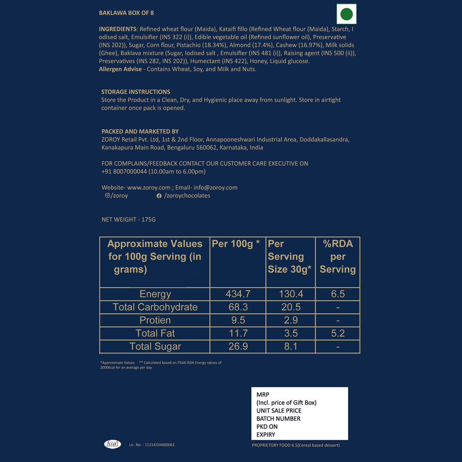 ZOROY Luxury Chocolate Arabic Hamper | Chocolate Dates, Gourmet Baklawa, Salted Pistachios, Craft Teas & Himalayan Honey | Festive Gift for Ramadan, Eid, Diwali, Christmas, Weddings & Special Occasion