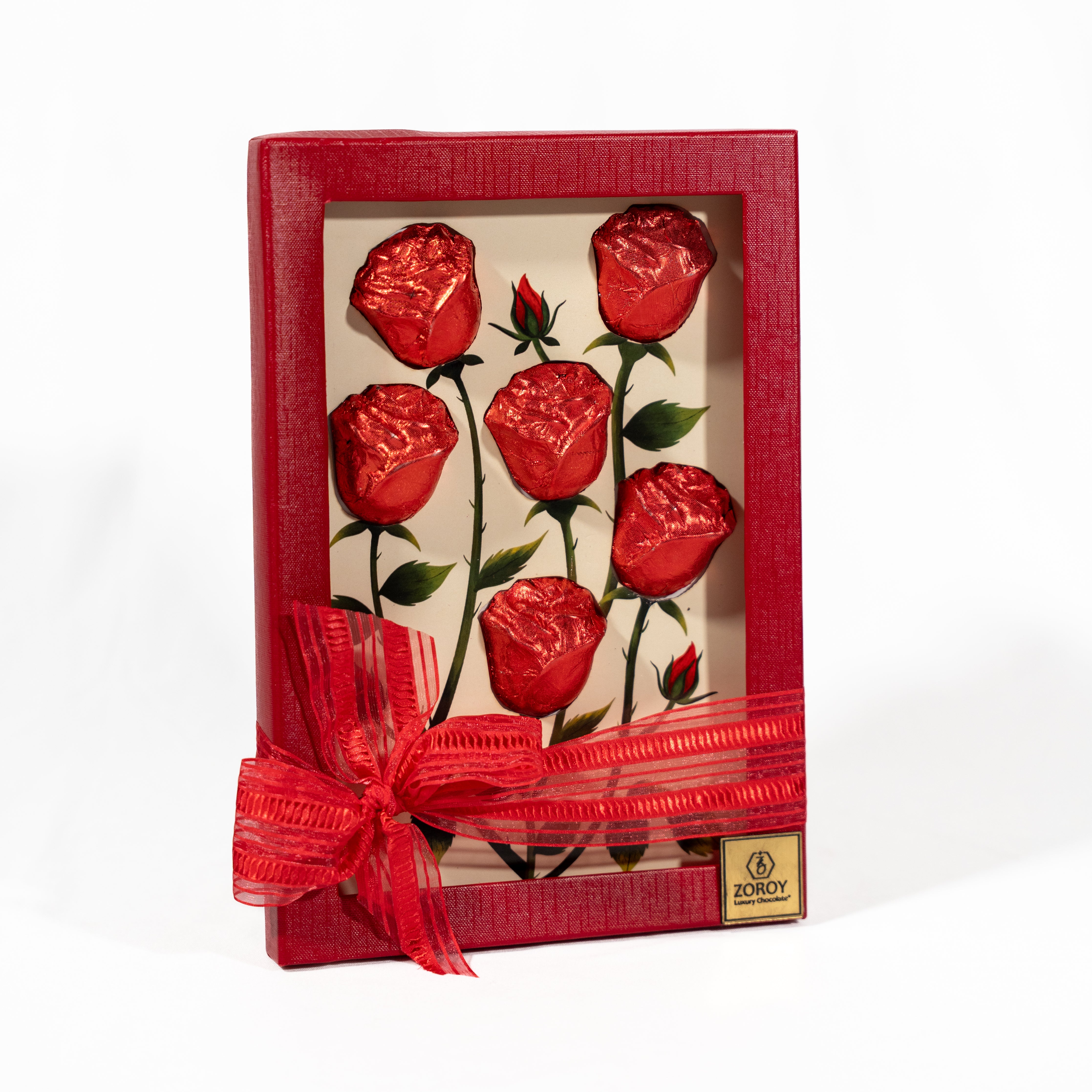 ZOROY Chocolate Rose Bouquet Box | Romantic Gift for Him & Her| Valentine edition | Birthday & Anniversary Chocolate Bouquet