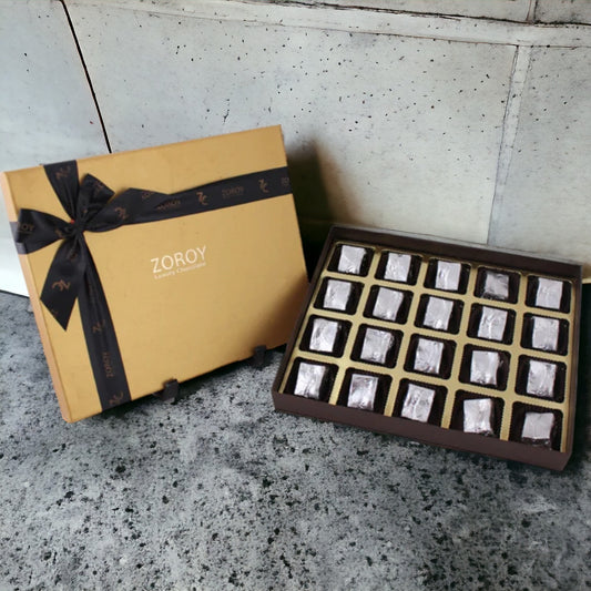 ZOROY Box of 20 Delite Dark chocolates Gift Box (220 Gms)