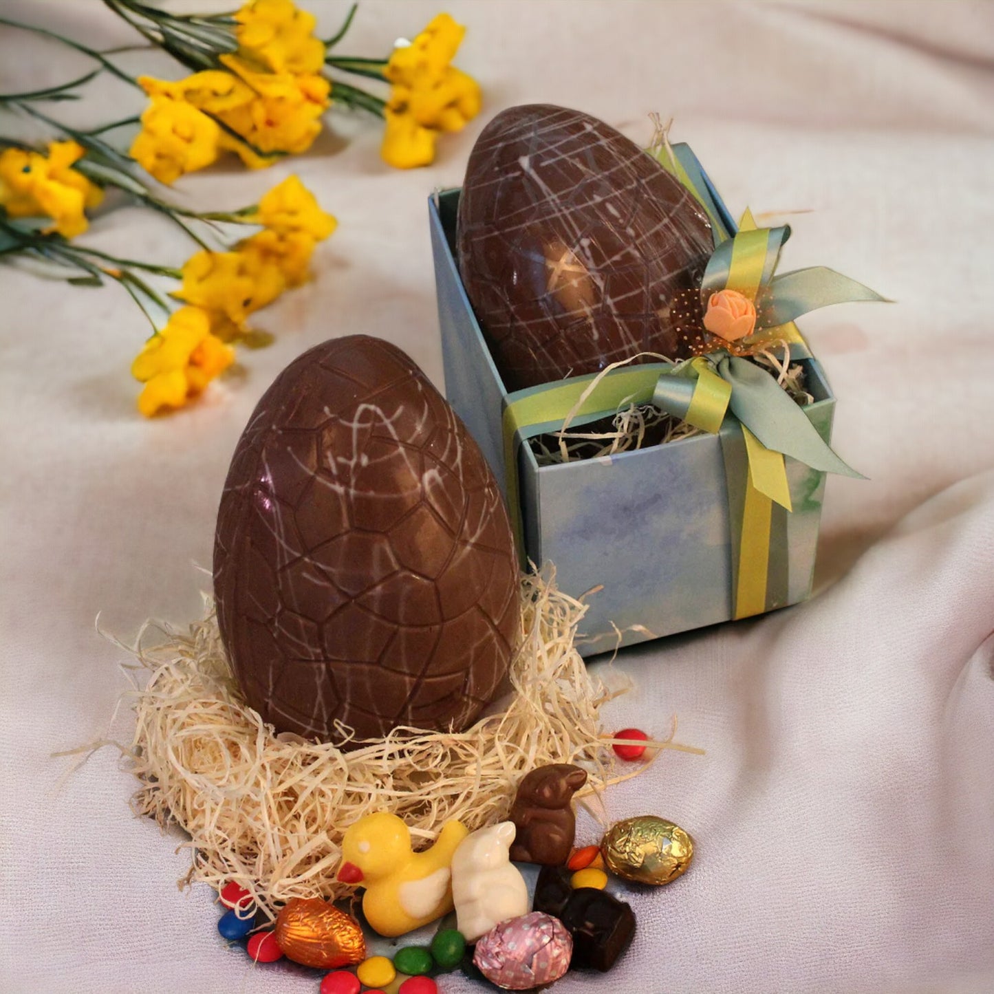 ZOROY Easter box of 1 Extra Large Egg Chocolate Pack