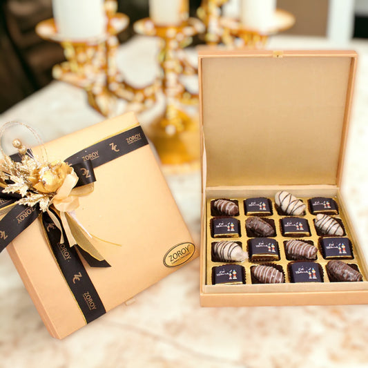 ZOROY Eid & Ramzan special box with Dates and chocolates - 210 Gms