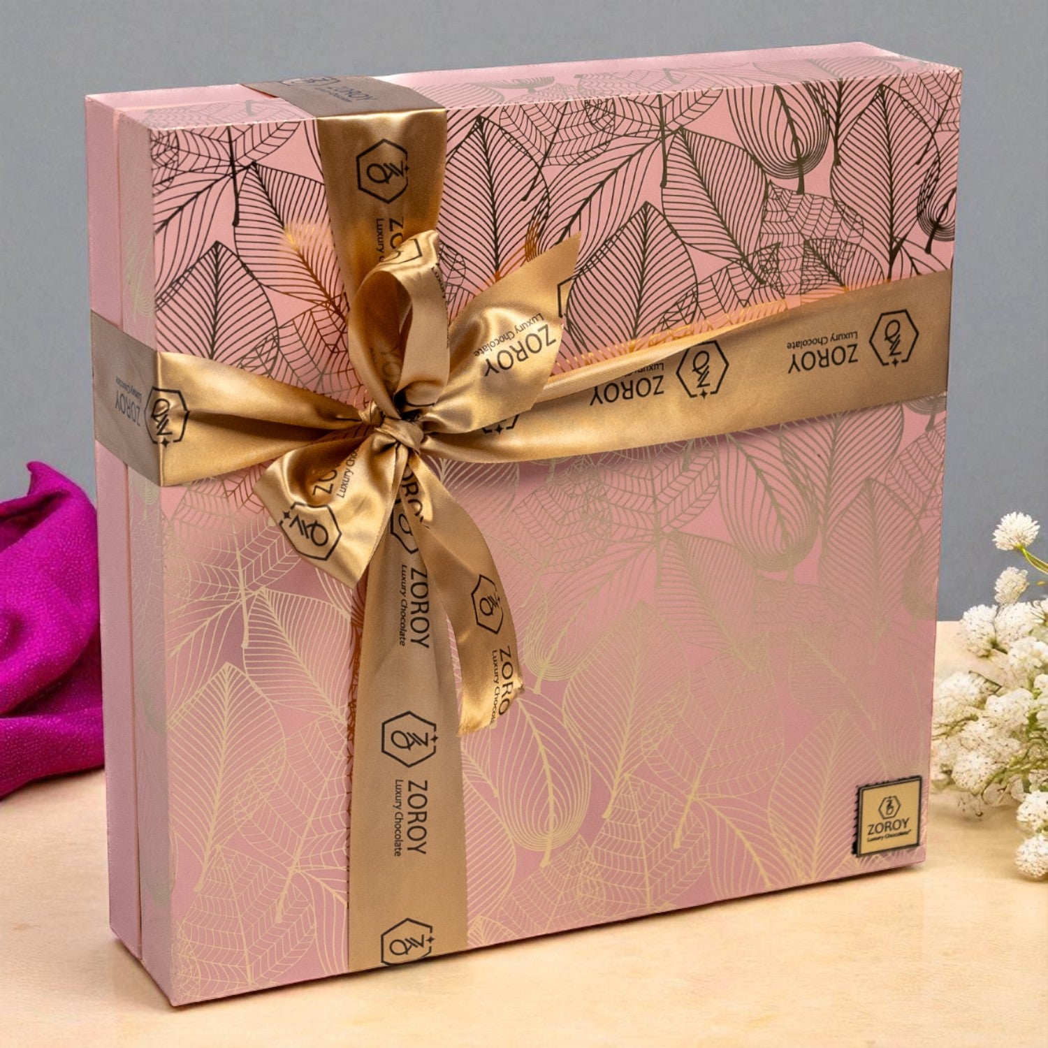 "ZOROY Elegance Luxury Hamper – Gourmet Chocolates, Baklawa, Cookies, Almonds & Ceramic Diffuser | Diwali Festive premium Corporate Bulk & Family Reusable Gift "