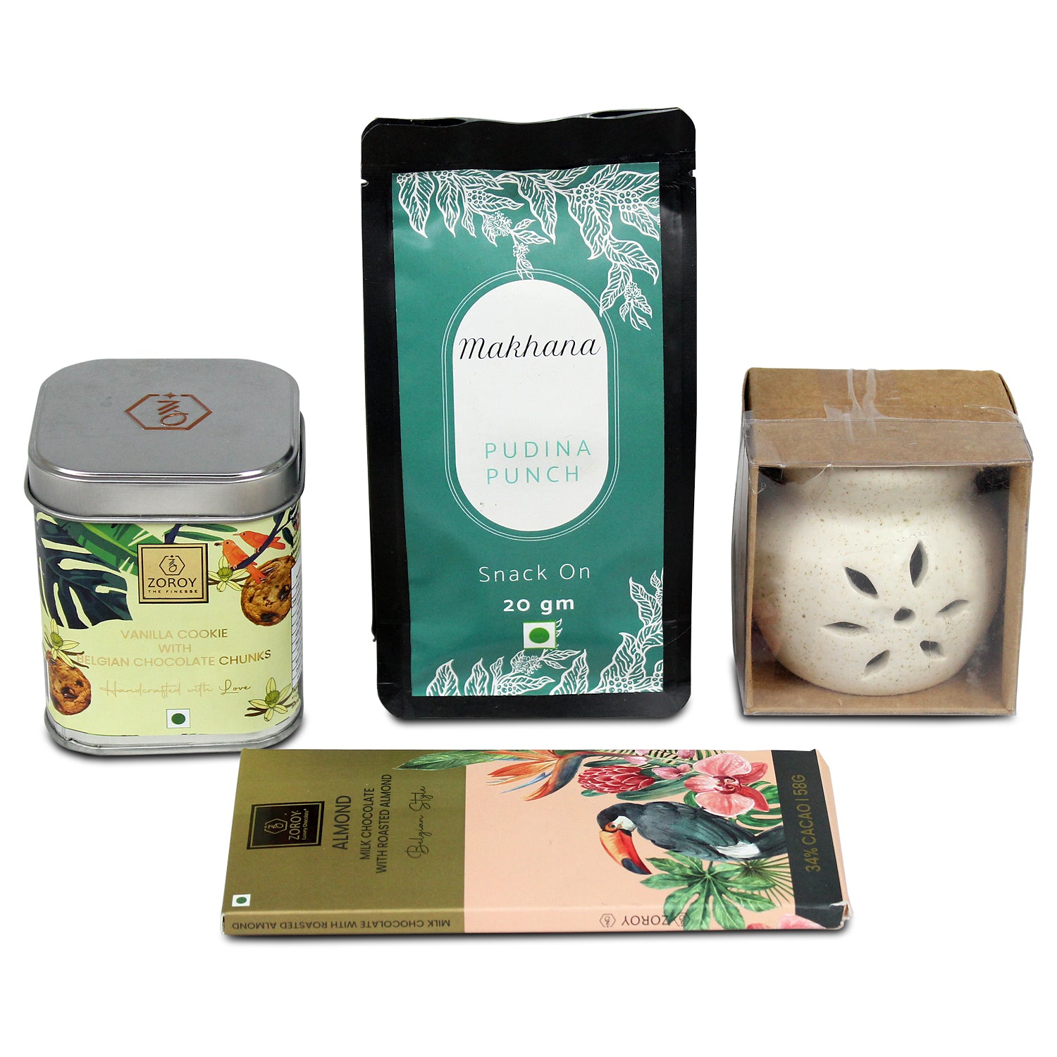 ZOROY  Rakhi Special Contemporary Jute Hamper Medium