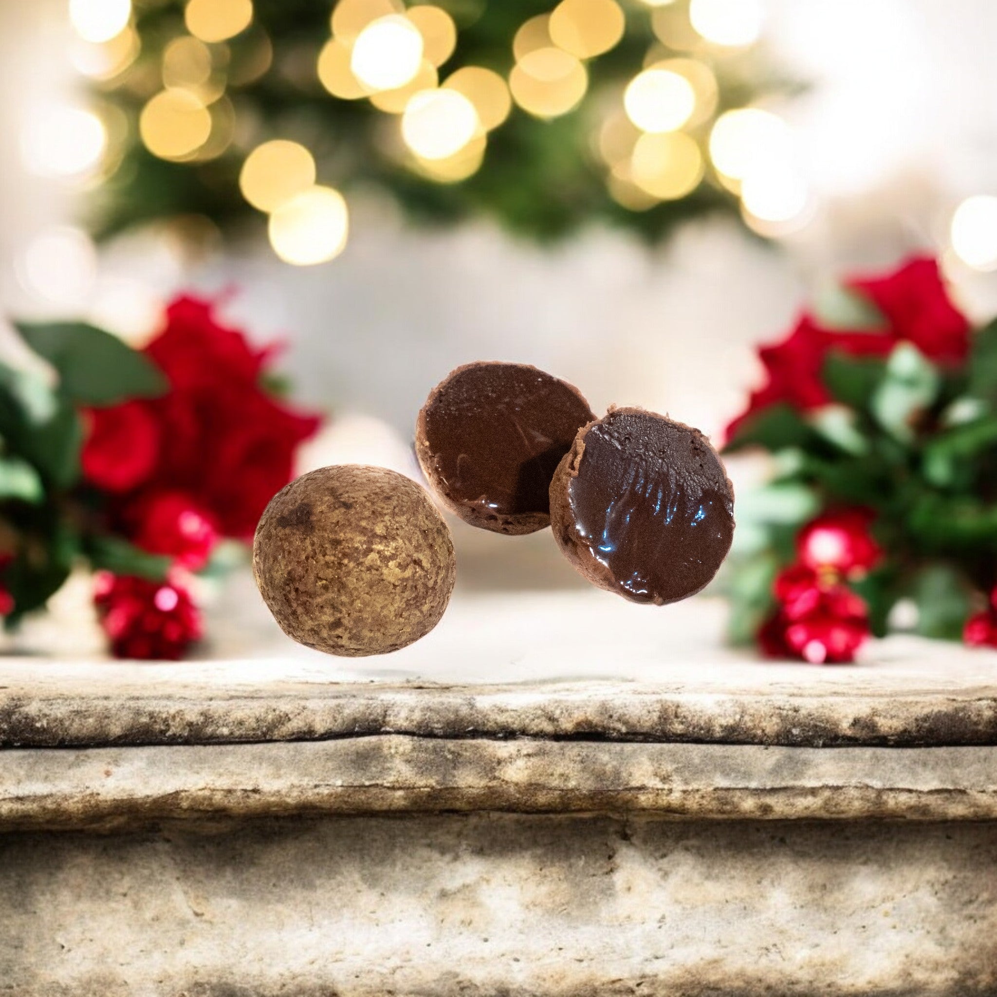 ZOROY Old Town Cocoa Truffles | Handcrafted Old-Fashioned Chocolate Truffles | Rich Cocoa-Dusted Premium Chocolates for Gifting, Festive Celebrations & Indulgence