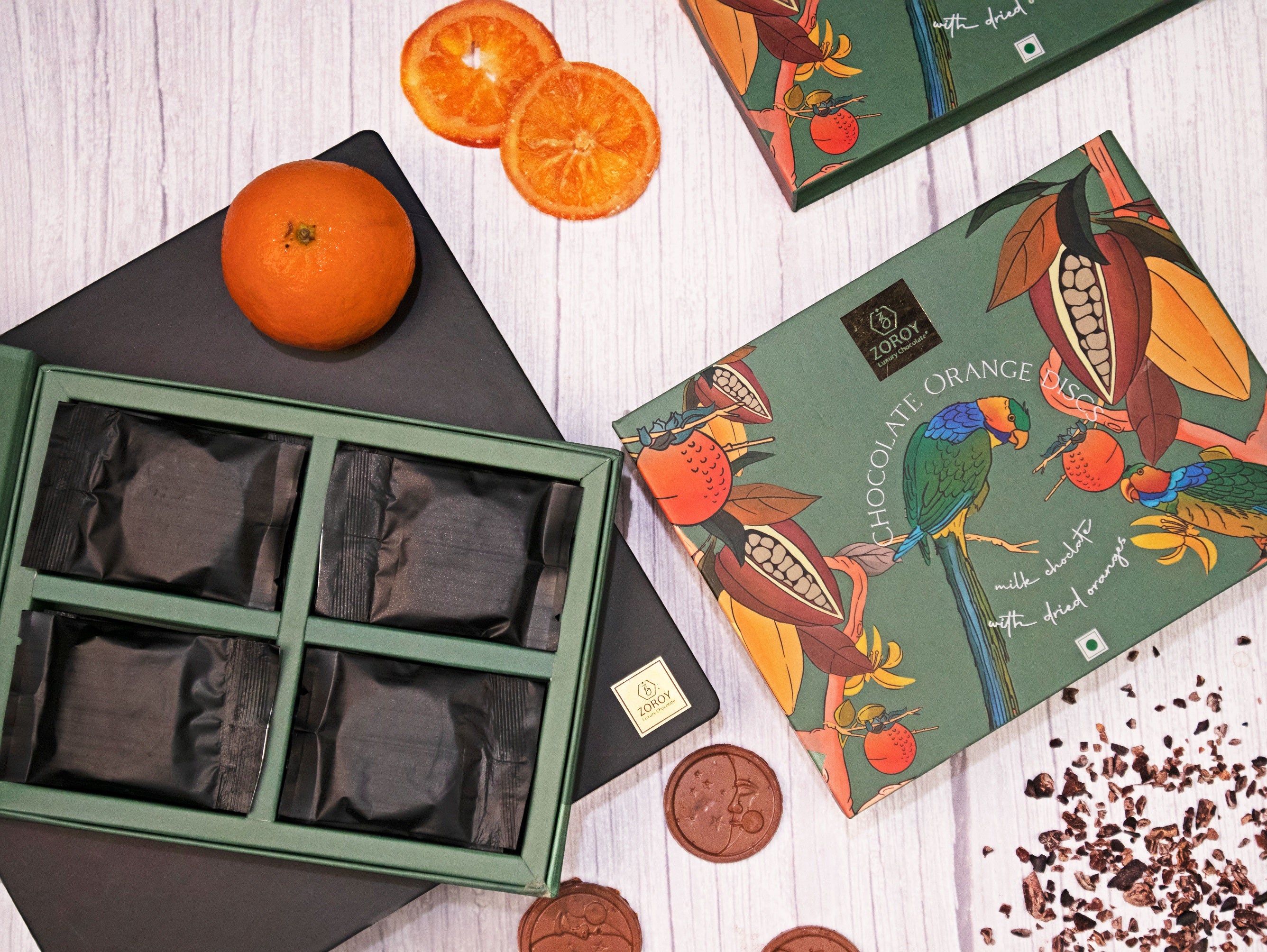 ZOROY Opulence Festive Gift Hamper Of Assorted Chocolates, Almond Dry Fruits And T-lite Candle Holder For Diwali Combo Pack