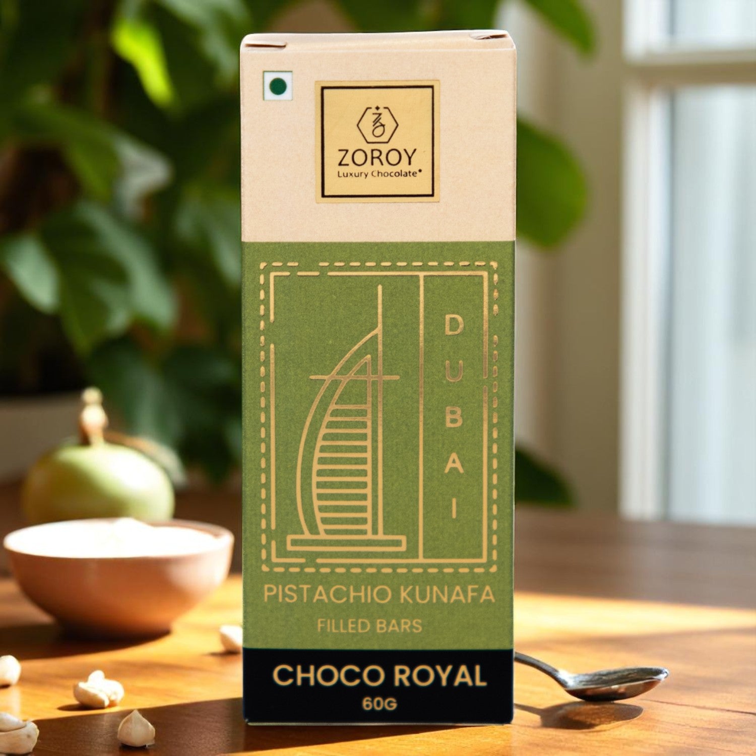 Pistachio Kunafa Choco Royal 2