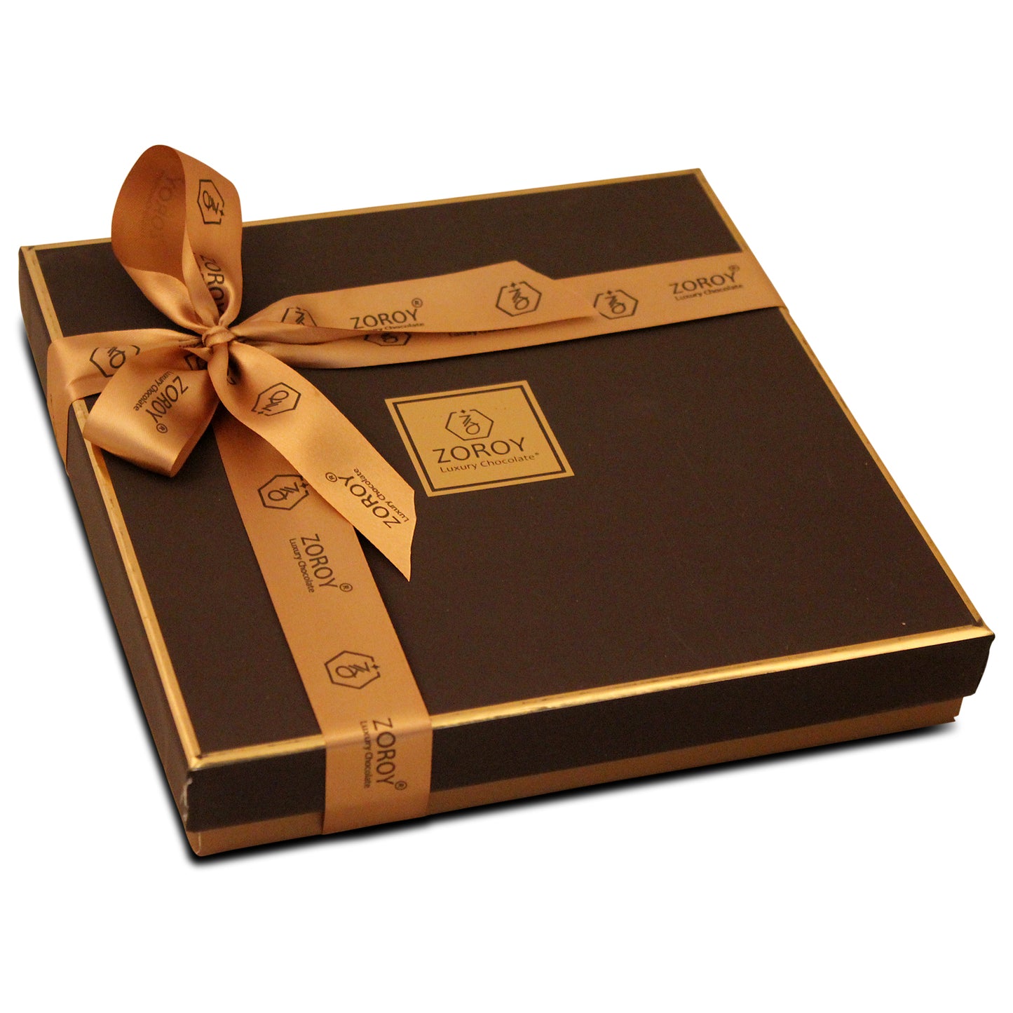 ZOROY LUXURY CHOCOLATE Box of 16 Pure Couverture Chocolate | Signature Belgian style | 16 pieces in a box | Assortment of milk dark white pralines - 176 Gms