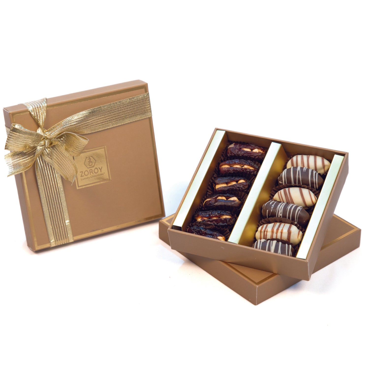 ZOROY Assorted Dry Fruit Filled Dates 180G