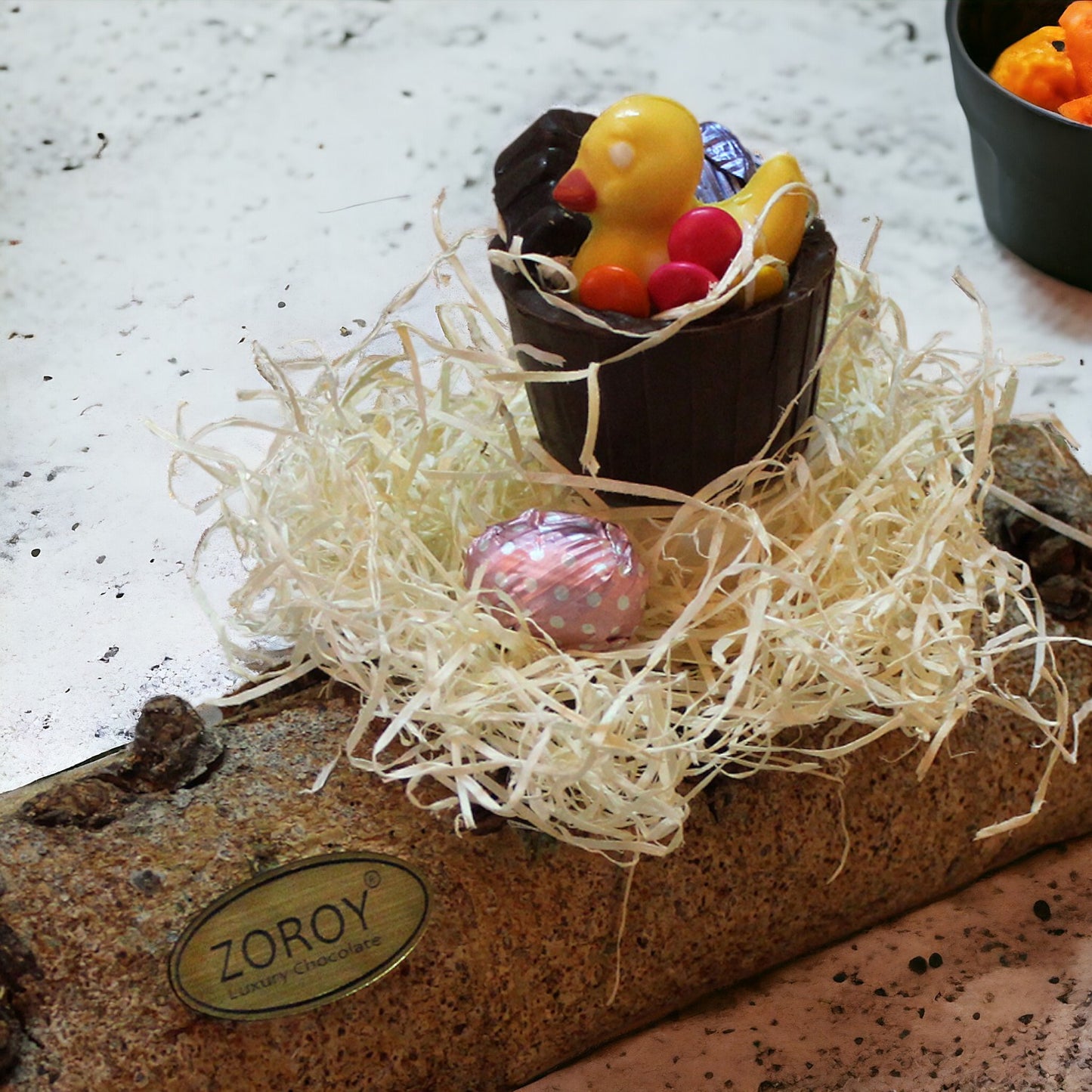 ZOROY Chocolate Mini Cup Easter Nest