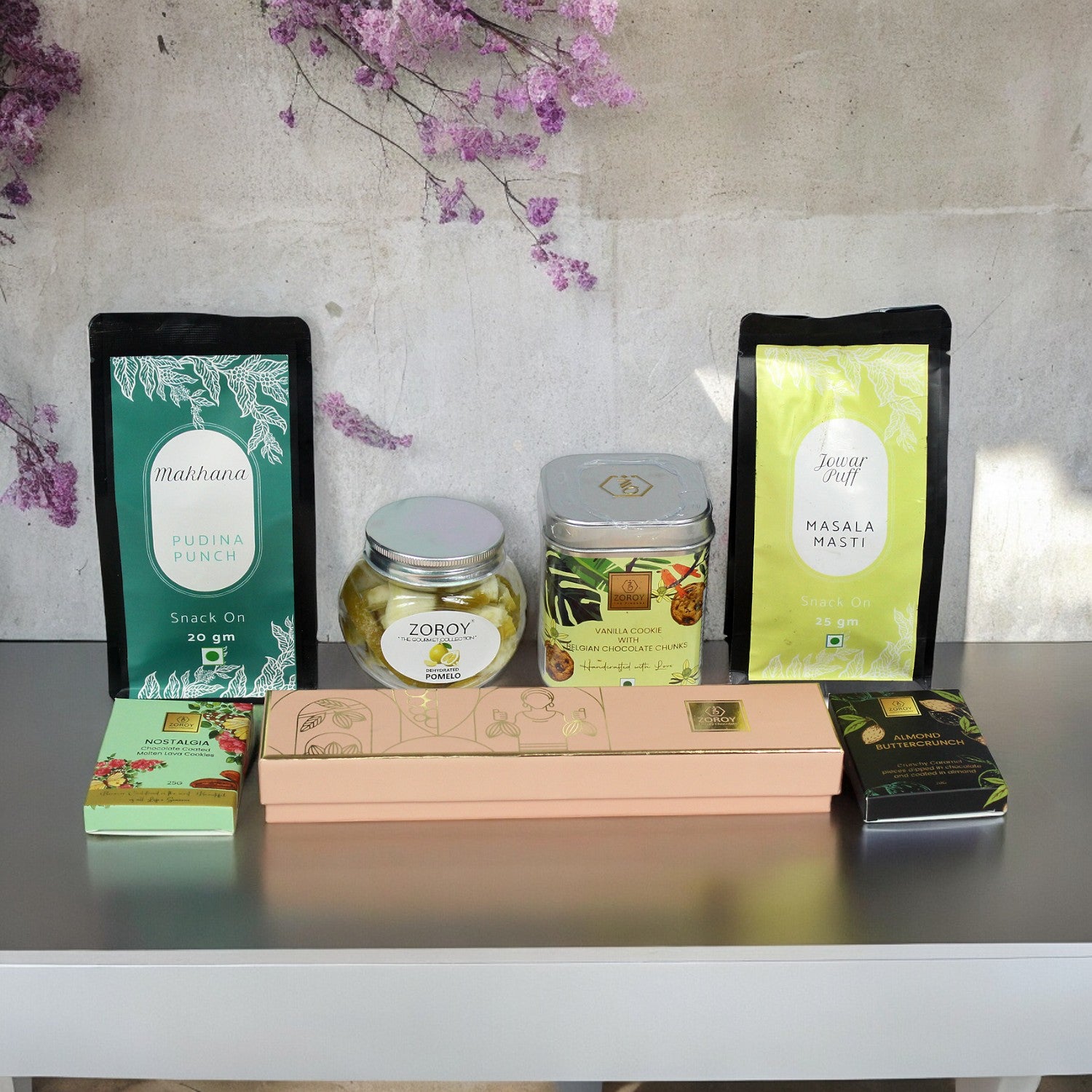 ZOROY LUXURY CHOCOLATE Contemporary Jute Hamper Large | Corporate Chocolate Hamper for Diwali Festive | Combo Assorted Gift