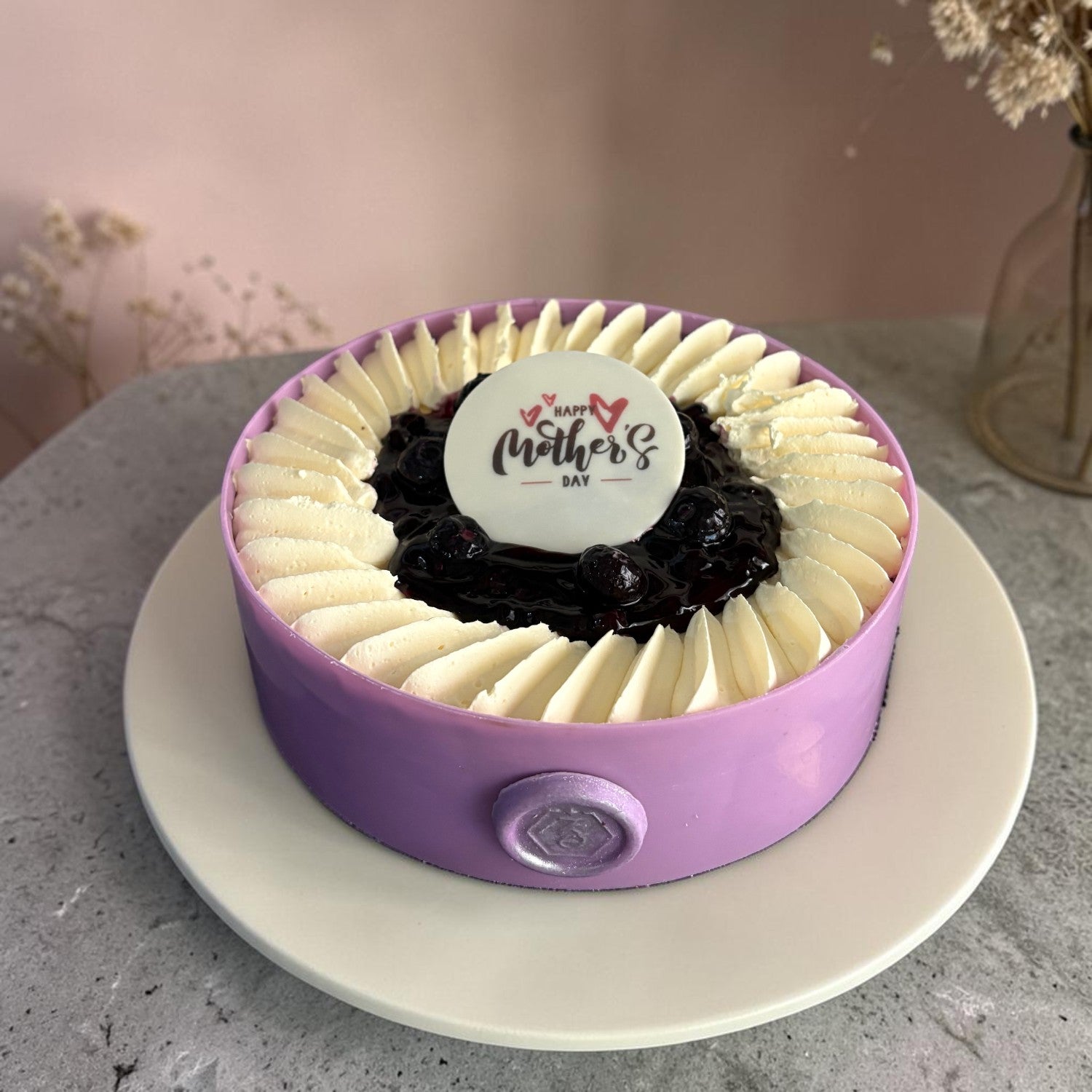Vanilla Blueberry Cake 500g Eggless | Mother’s Day | Zoroy