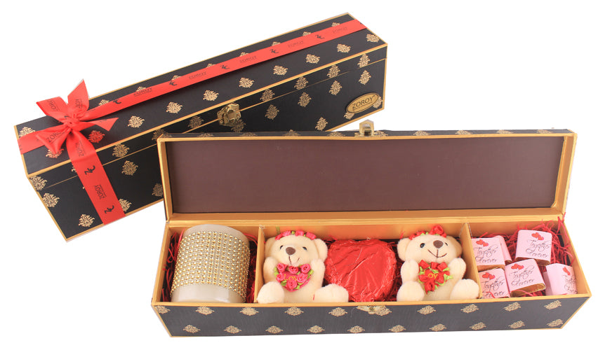 ZOROY LUXURY CHOCOLATE Long Valentines day Love Gift Box of Passionate