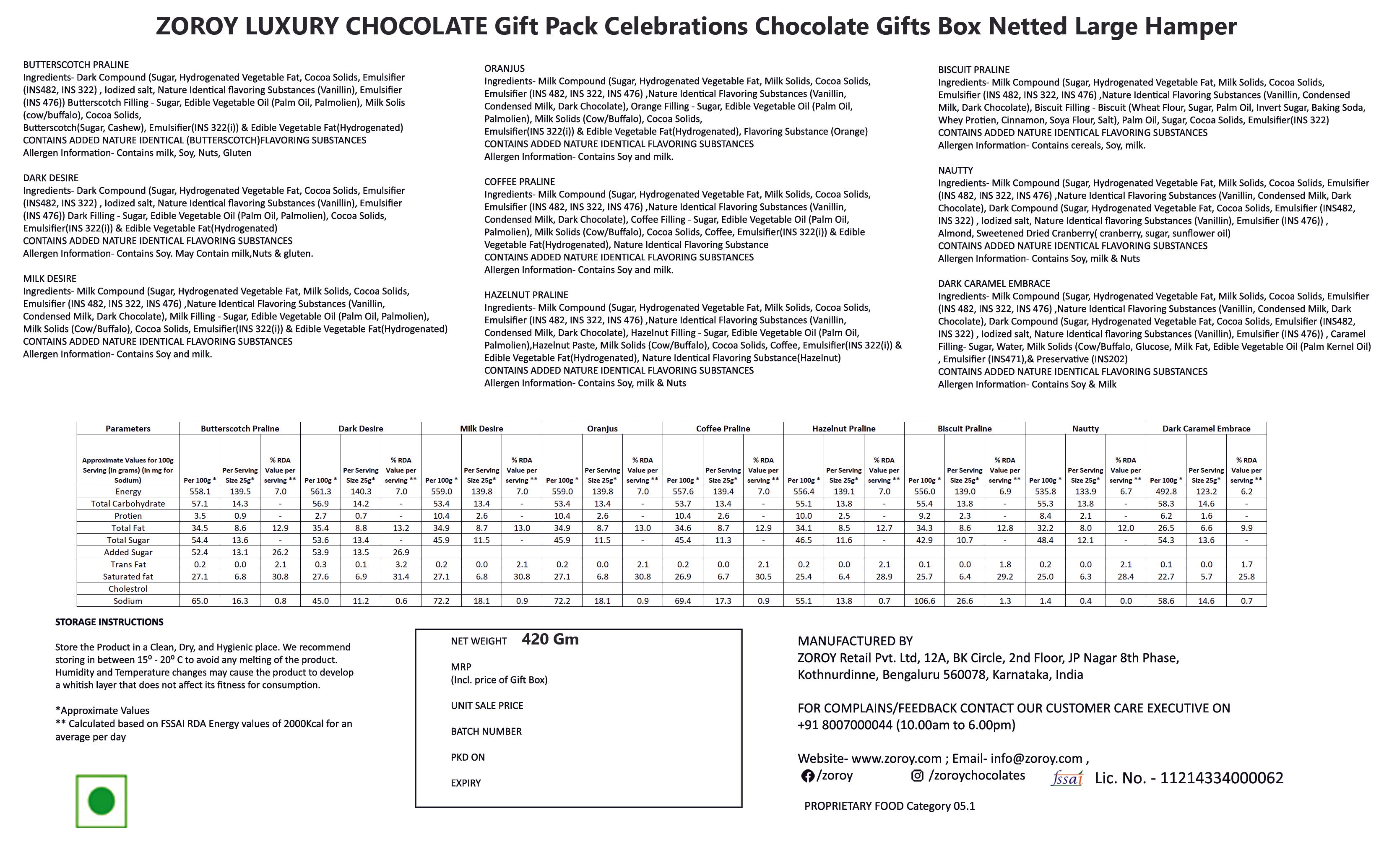 Netted Large Hamper with chocolates, cookies, dry fruits and candle