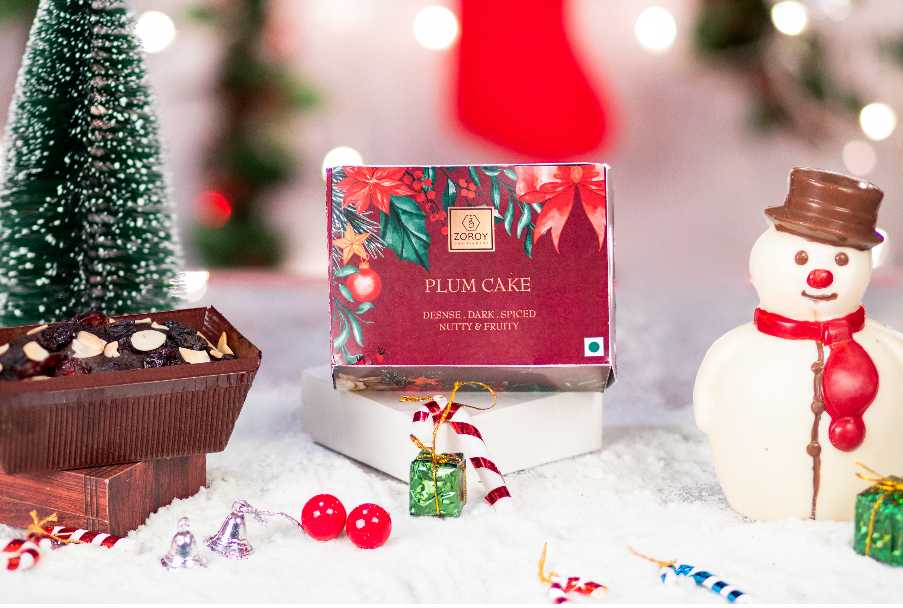 ZOROY LUXURY CHOCOLATE Season Special Floral Gift Hamper Box for Corporate diwali christmas rakhi valentine X Mas Festive Celebration Weeding Premium natural drinking chocolate Plum cake cookies Box