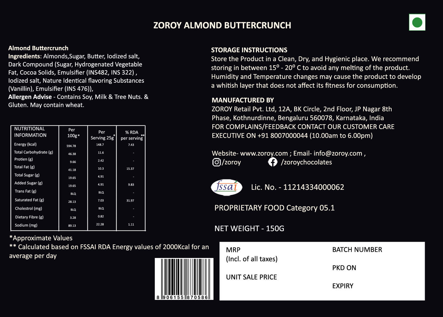 ZOROY Luxury Chocolate Awesomeness Hamper For Christmas Corporate Birthday Weeding essentials | Belgian style chocolate | Organic Honey | Ground Arabica coffee | Drinking chocolate