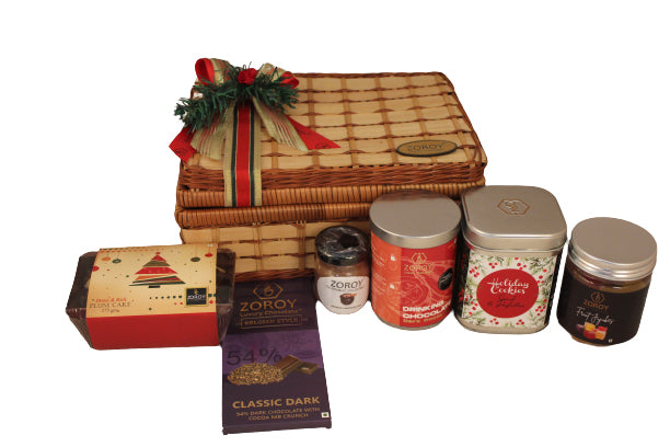 ZOROY LUXURY CHOCOLATE Christmas Picnic Gift Hamper Combo For Celebration Corporate X Mass Merry Surprise Family Kids Weeding New Year Love Assorted Chocolate Box
