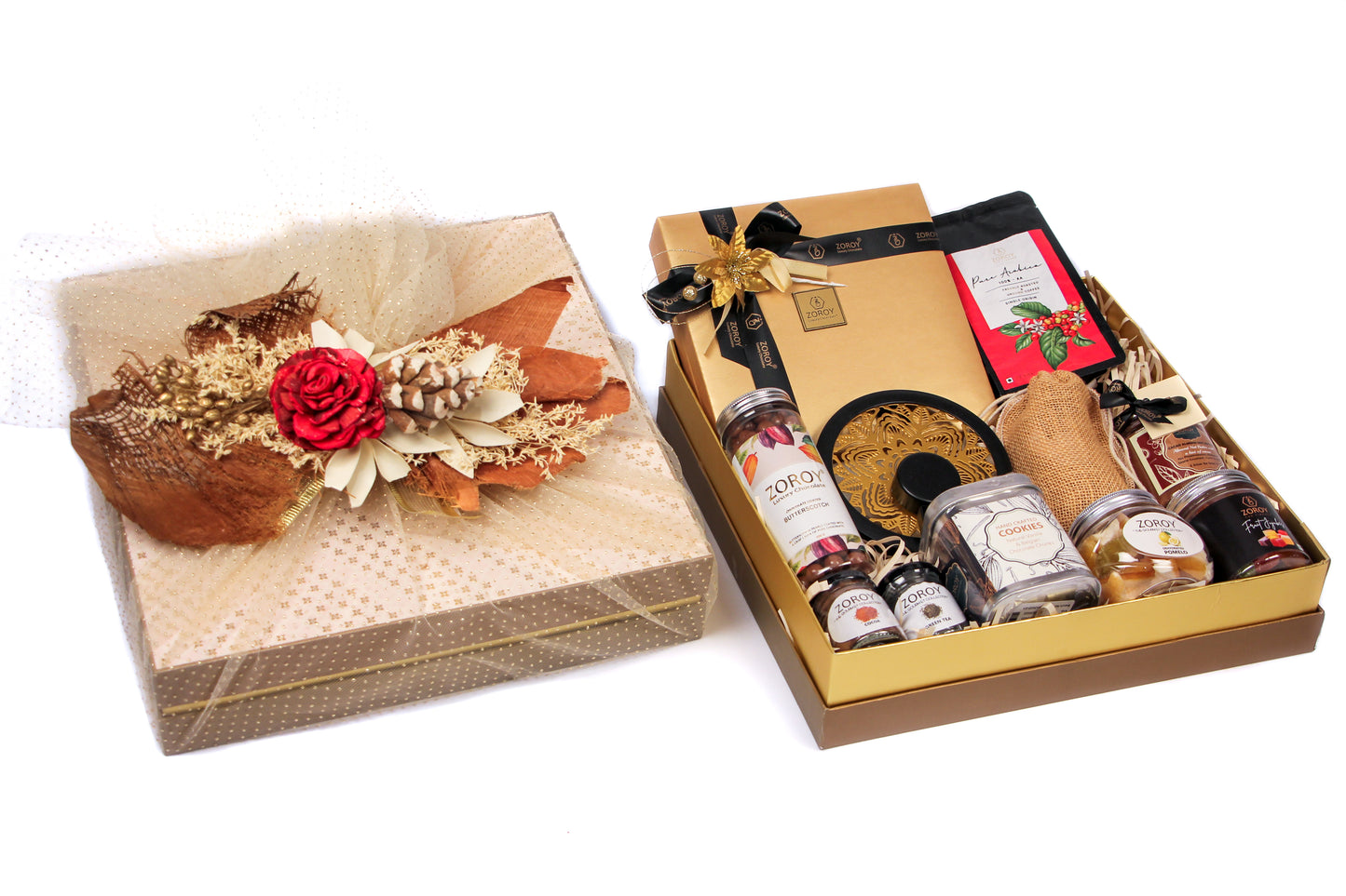 ZOROY Goodness Overload Hamper of Luxury goodies and chocolates