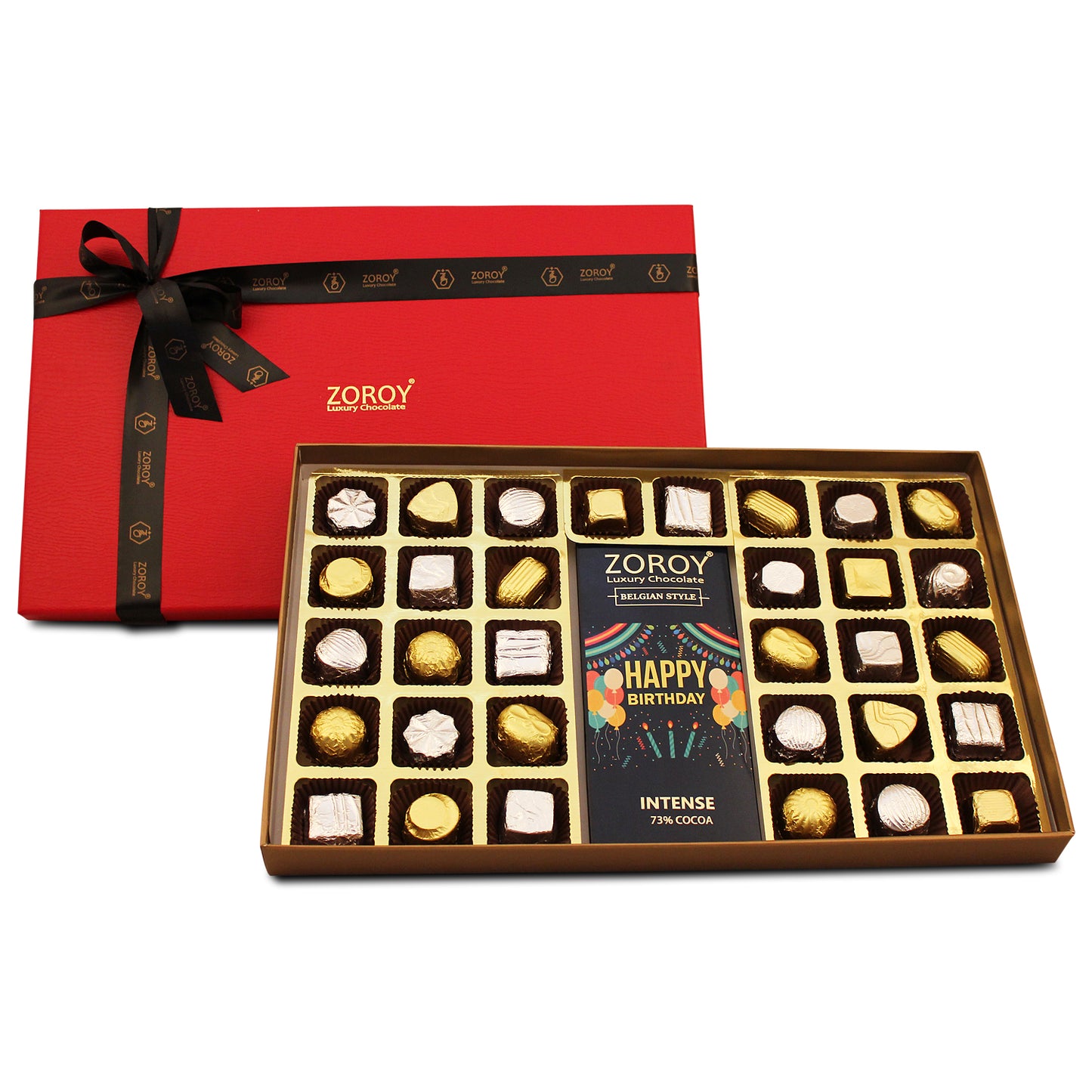 ZOROY Happy Birthday Extravaganza Delite Chocolate Gift Box