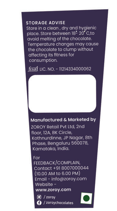 ZOROY Gourmet Premium Signature Thick Belgian style Hot Chocolate Premix | 4 servings