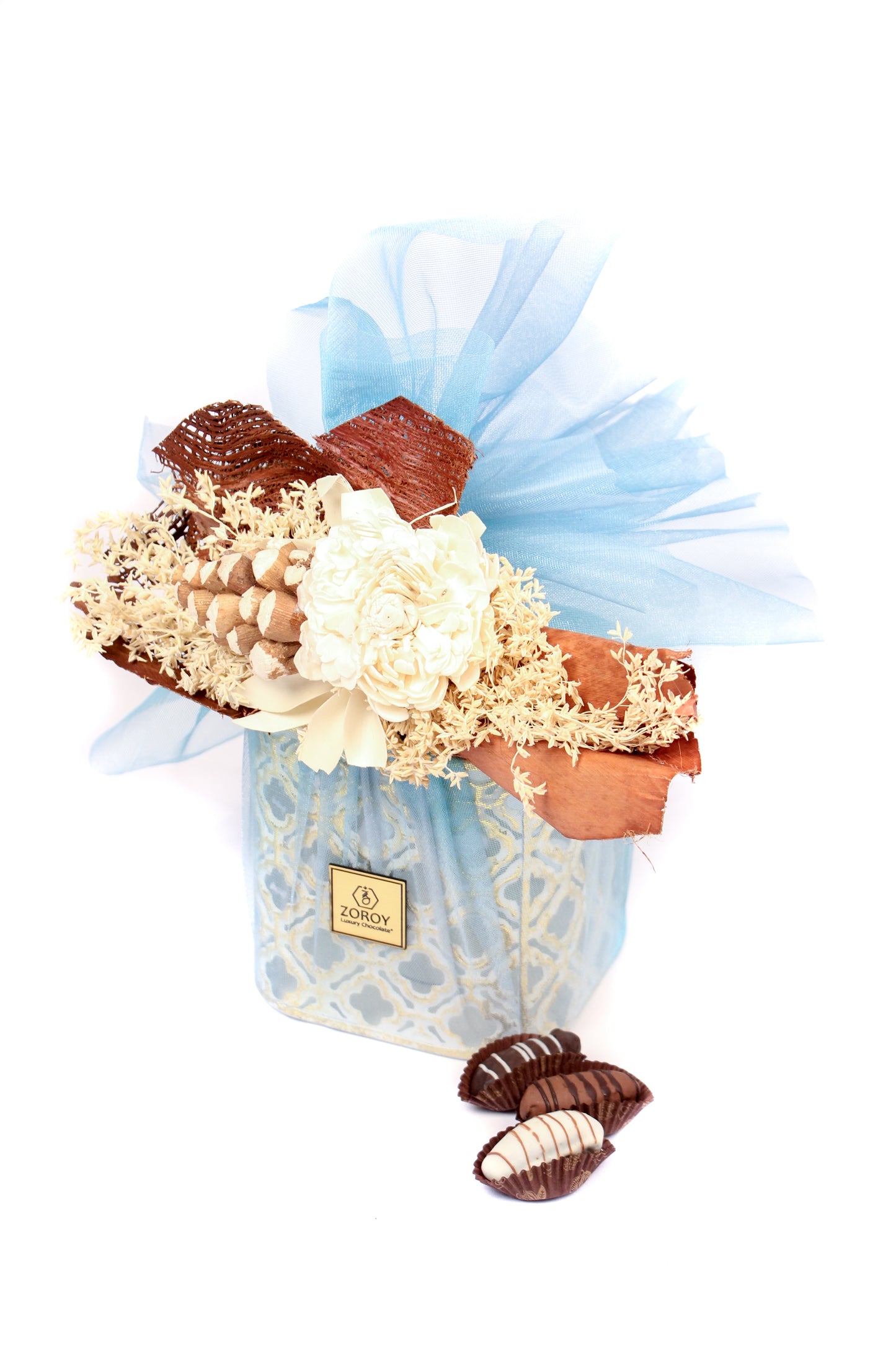 ZOROY Lantern of chocolate coated Dates