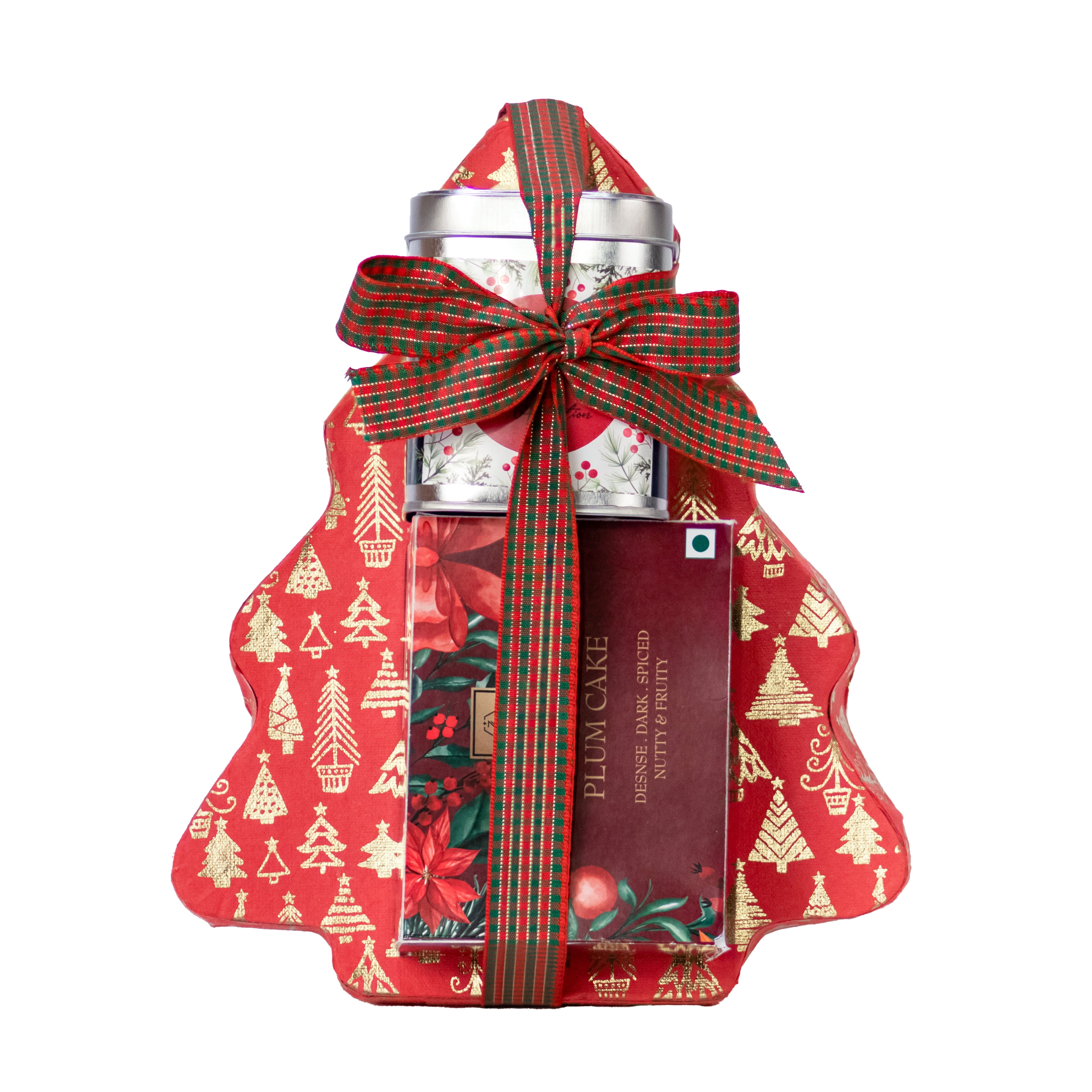 ZOROY Luxury Chocolate Carnival Combo Hamper | Christmas & New Year Combo | Christmas tree chocolate box | Gourmet cookies | Plum cake