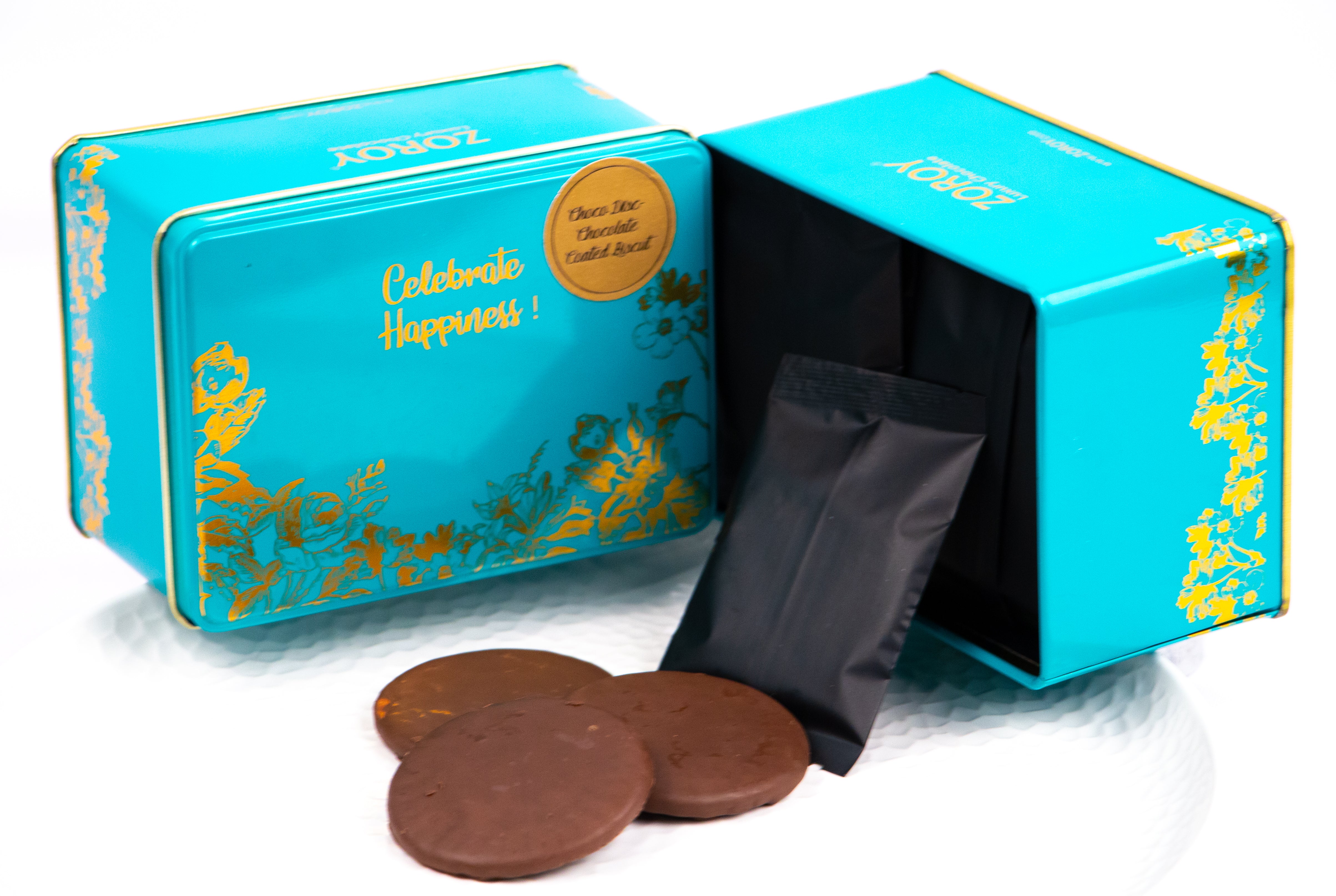 ZOROY Luxury Chocolate Carnival Sandook Gift Hamper For Christmas Corporate Birthday Weeding essentials | Belgian style chocolate | Dry fruits | Plum Cake | Coated nuts | Drinking chocolate