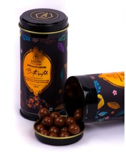 ZOROY Luxury Chocolate Bell Hamper For Christmas Corporate Birthday Weeding essentials | Belgian style chocolate | Organic Honey | Plum Cake | Coated nuts | drinking chocolate