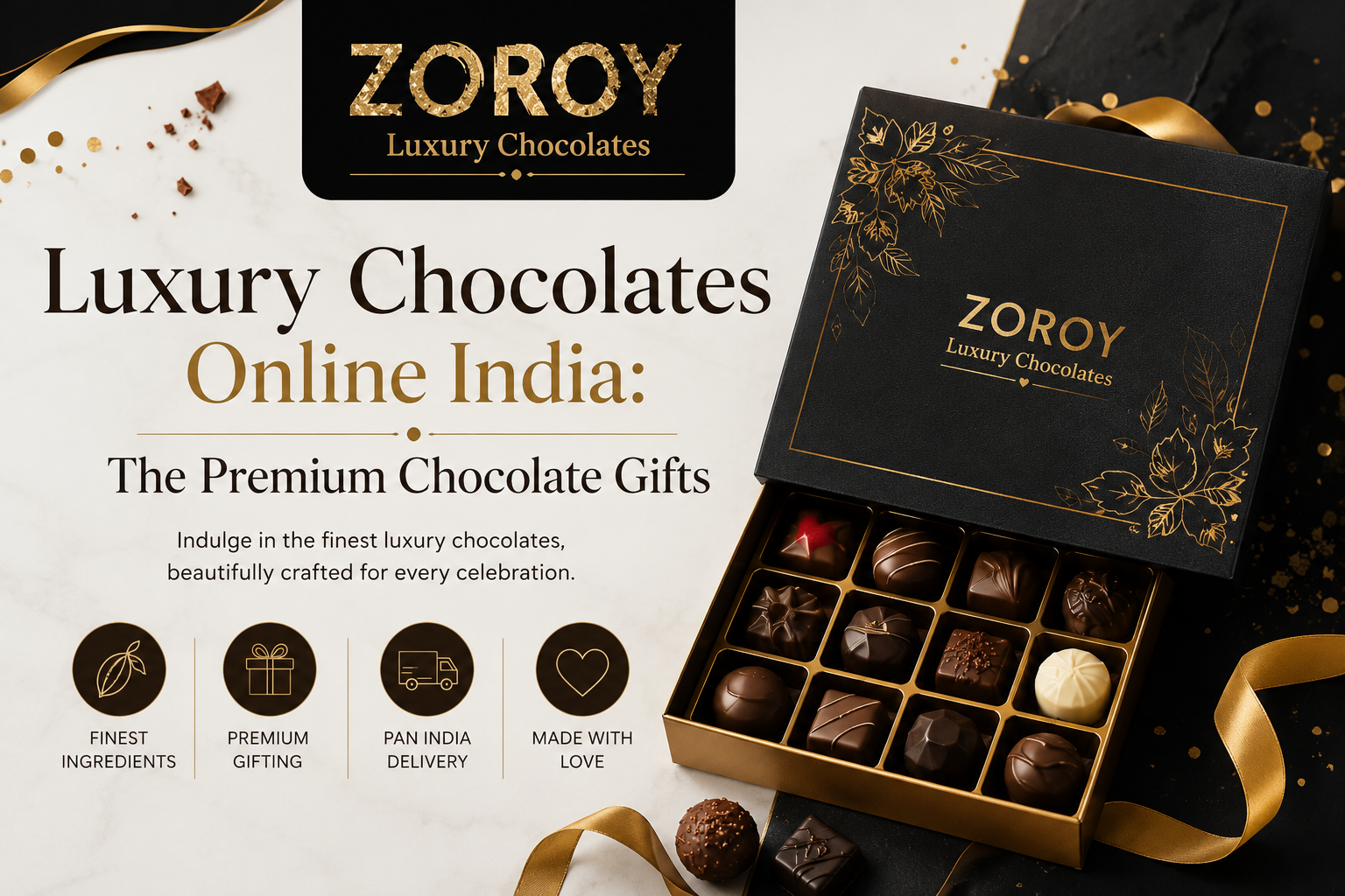 Luxury Chocolates Online India: The Premium Chocolate Gifts
