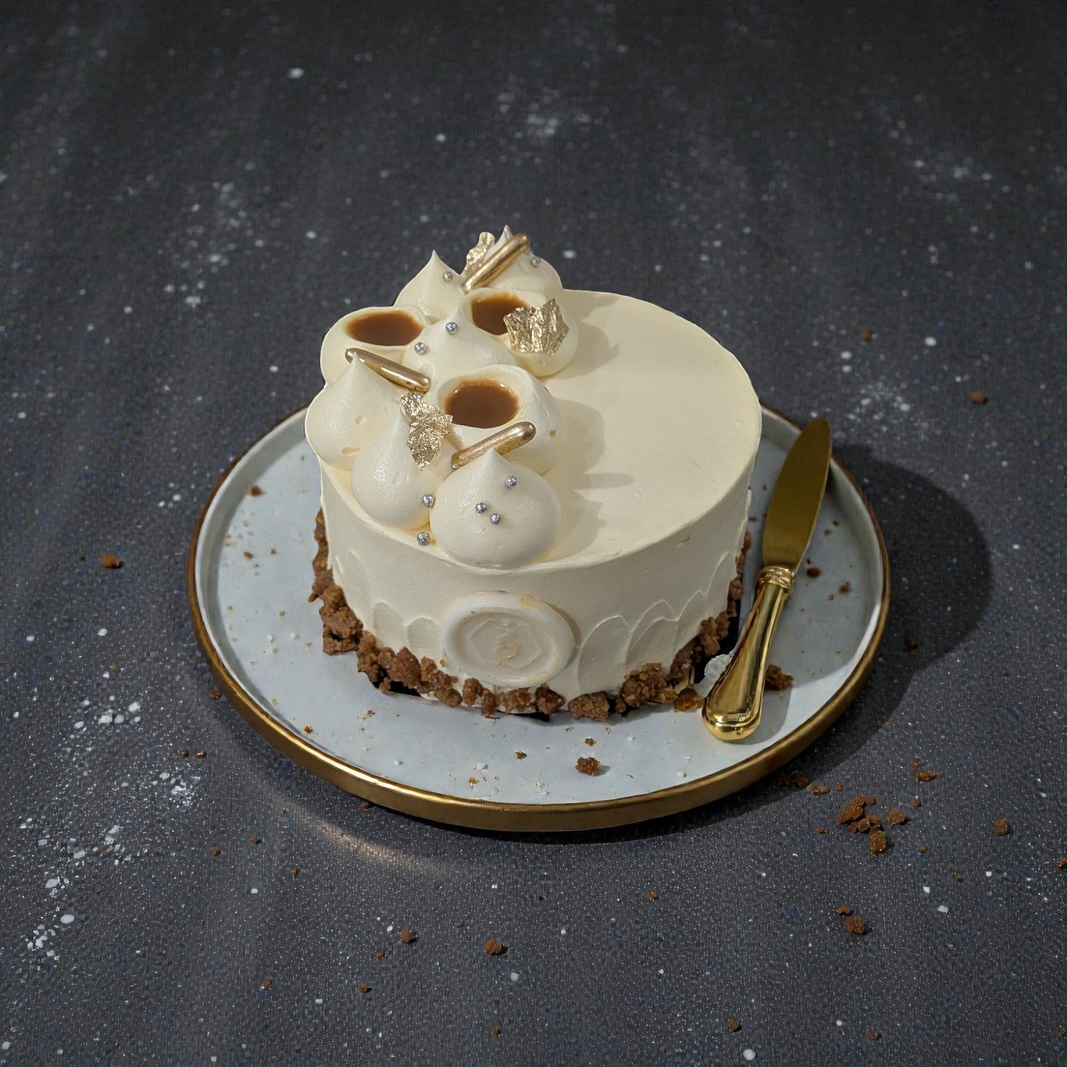 ZOROY Eggless Butterscotch Bento cake - 250g