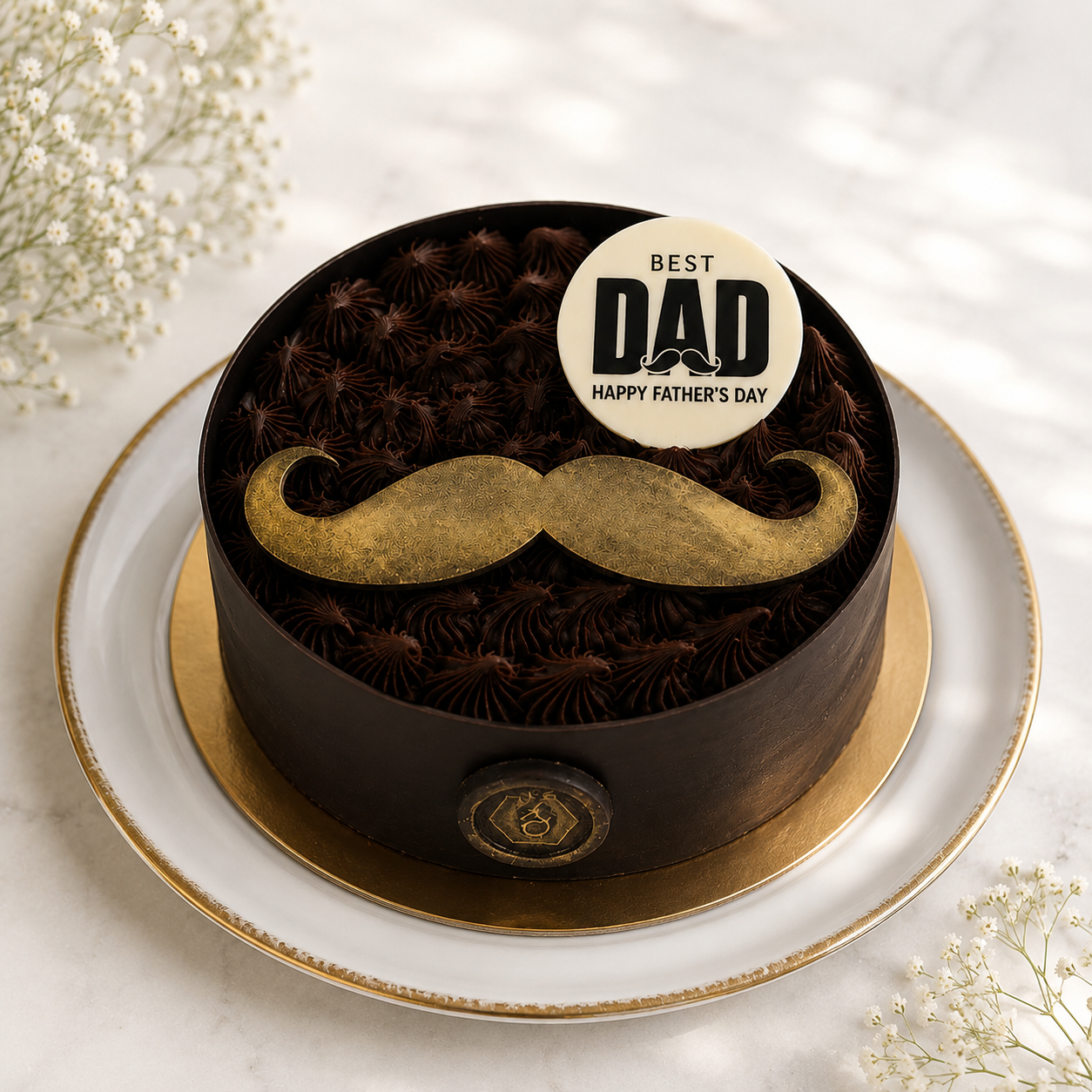 ZOROY Sugarfree Belgian Chocolate Truffle Cake 500g | Eggless | Father's Day | Zoroy