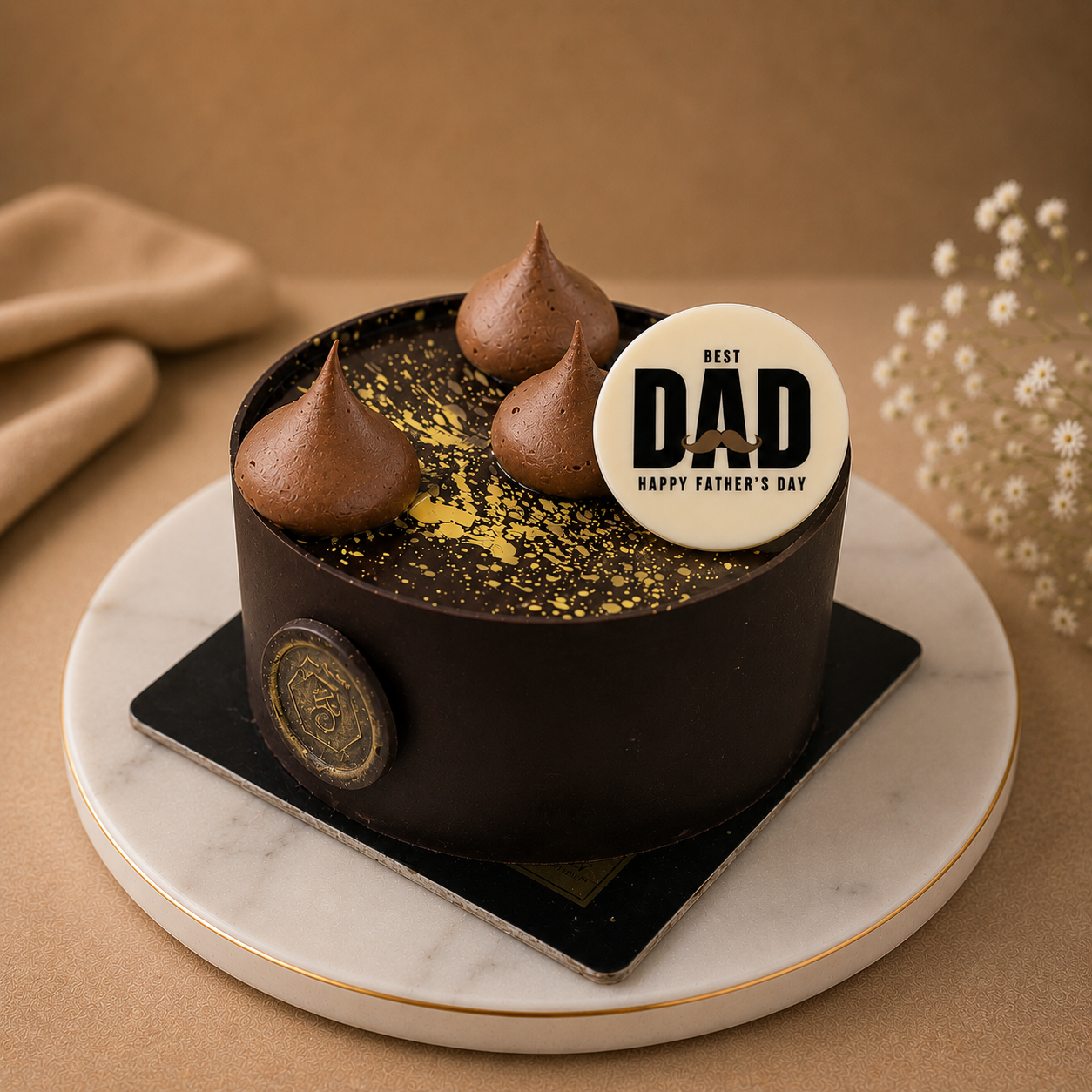 ZOROY Chocolate Truffle Bento Cake 325g | Father's Day