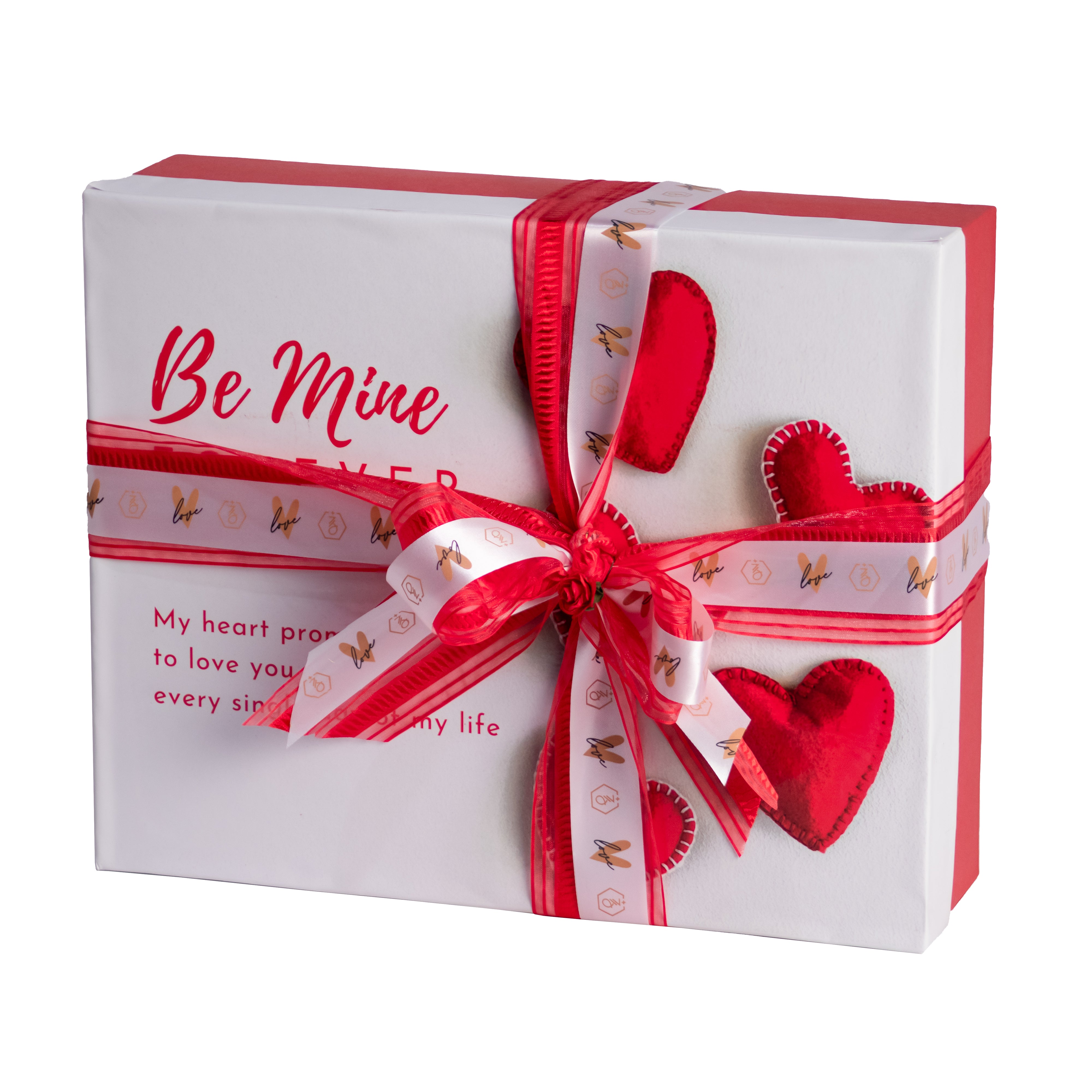 ZOROY Luxury Chocolate Forever Together Valentines Gift | I love you printed Chocolates | 100G pure chocolate coated nuts | 100G handcrafted cookies | Teddy bear | 100% Veg