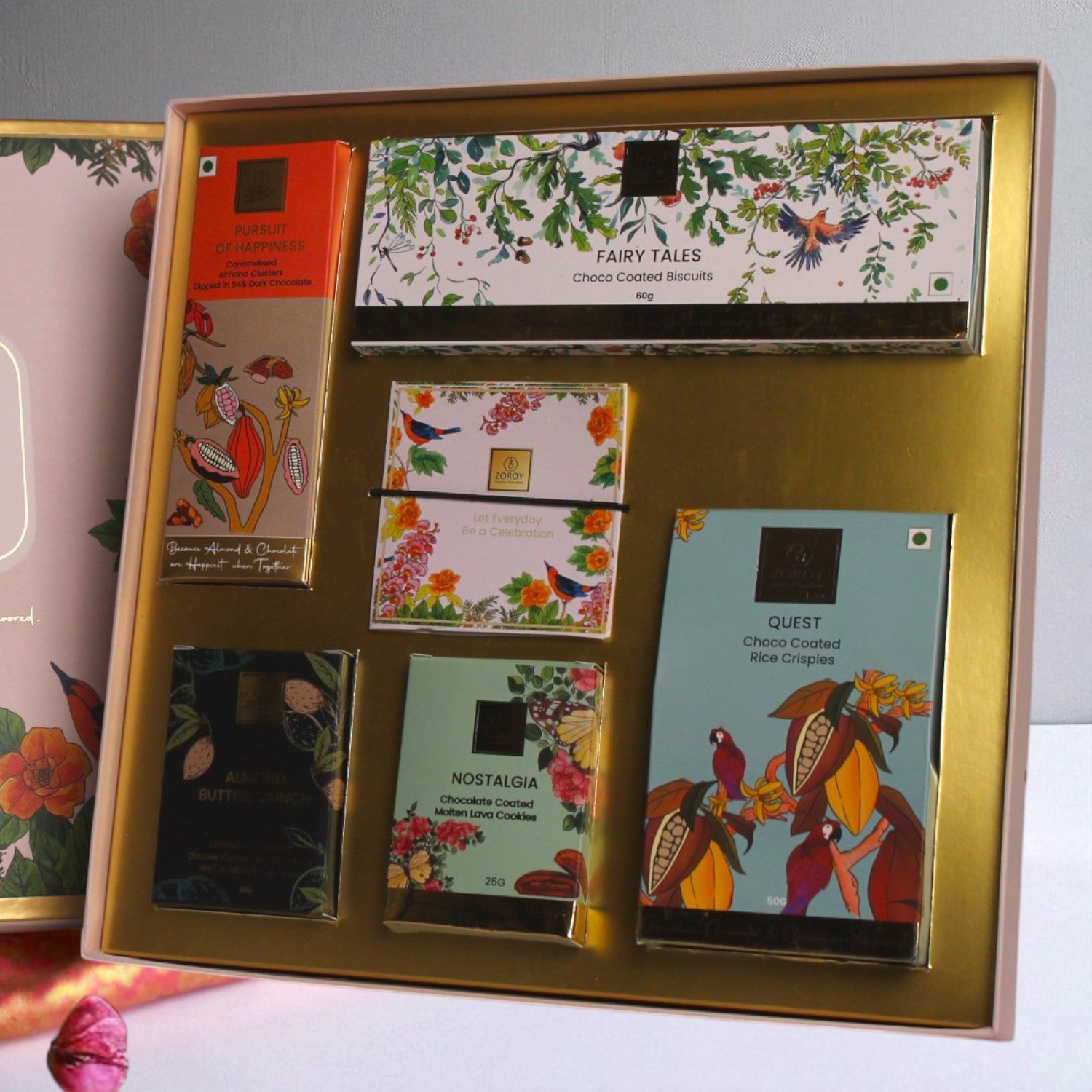 "ZOROY Festiva Hamper – Assortment of Bestselling Chocolates & Treats | Premium Festive Diwali & Bulk Corporate Gift Box "