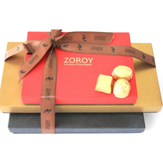 ZOROY Assorted Delite The Luxury Tower of 3 Chocolate Gift boxes (616 Gms)