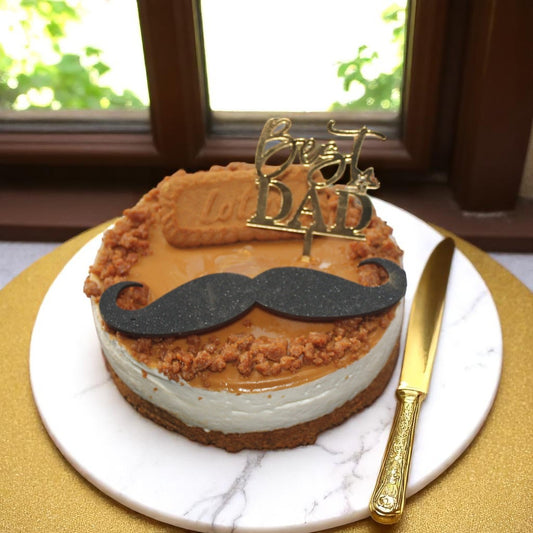 ZOROY Father's Day Special Eggless Lotus Biscoff Cheesecake
