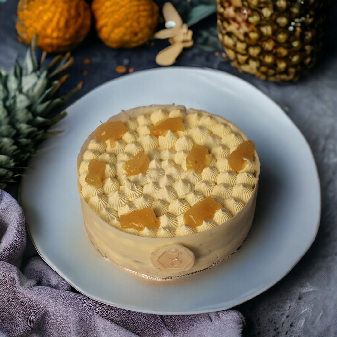 ZOROY Eggless Pineapple Cake