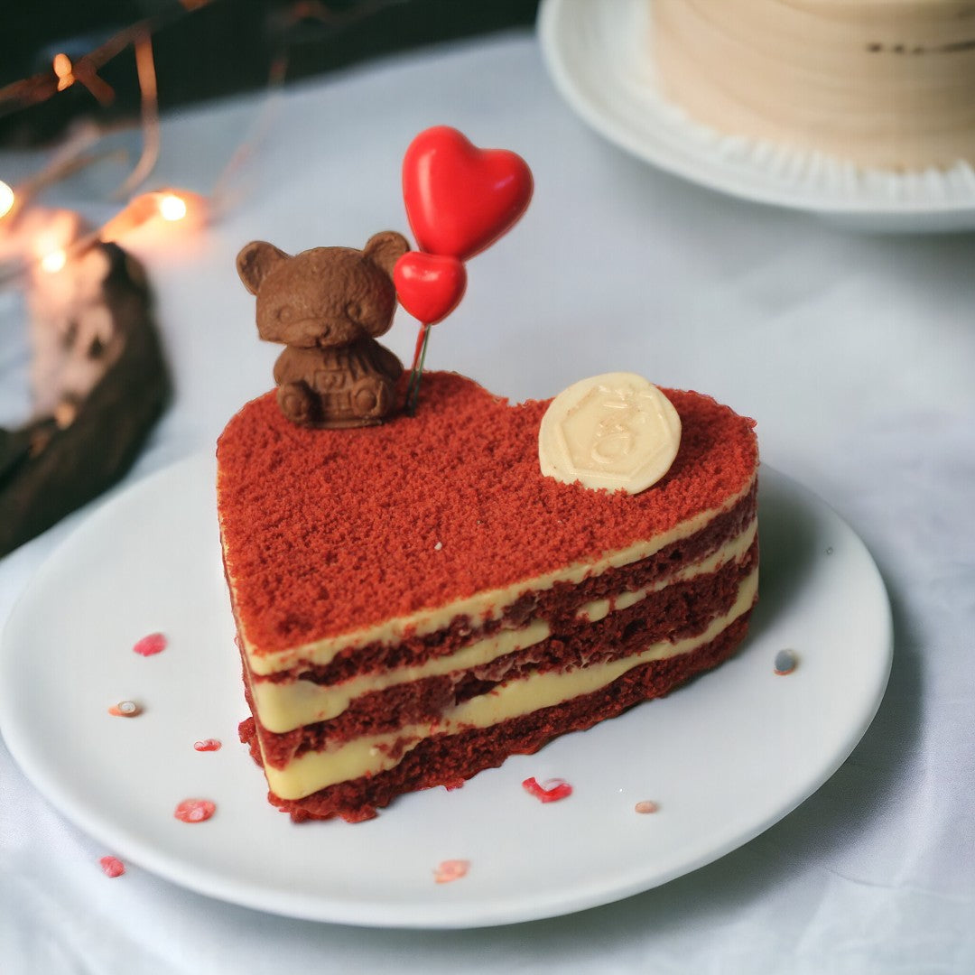 ZOROY Love Red Velvet cake