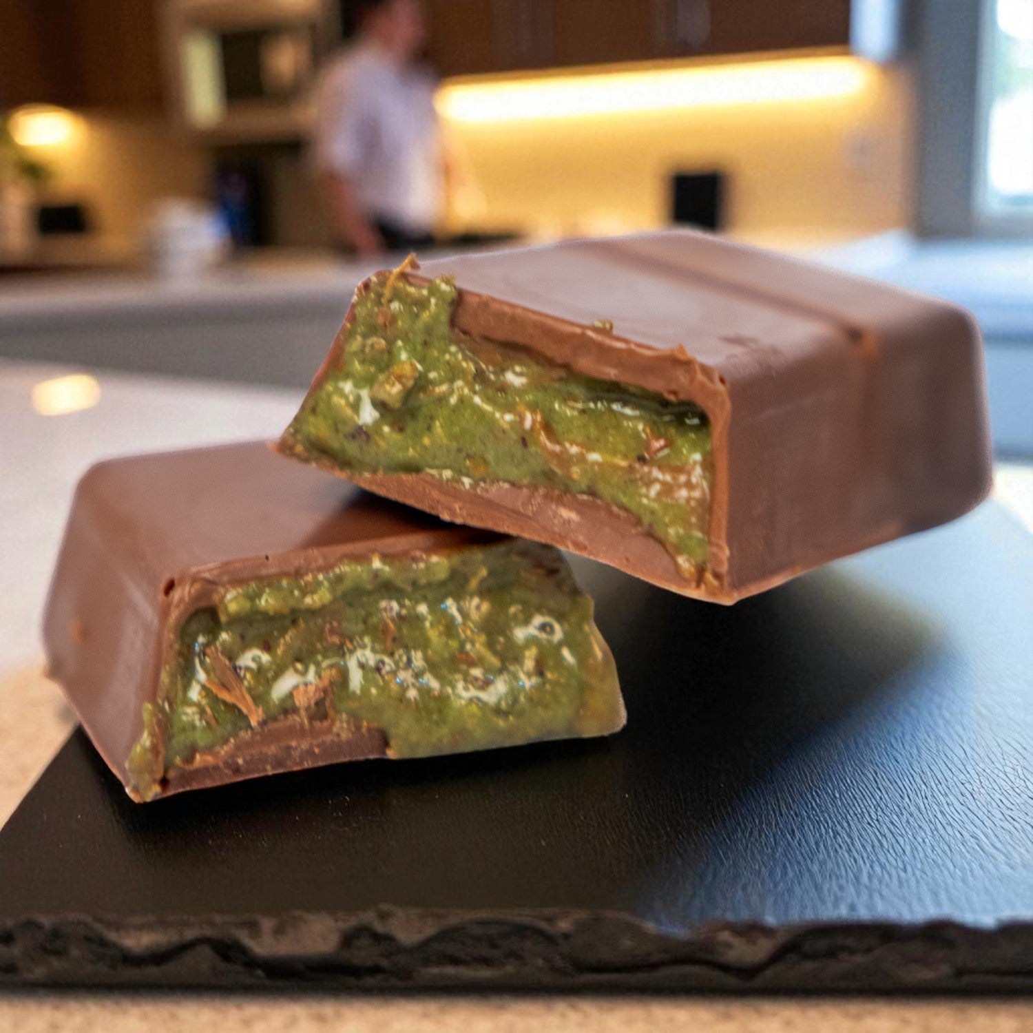 Pistachio Kunafa Bar