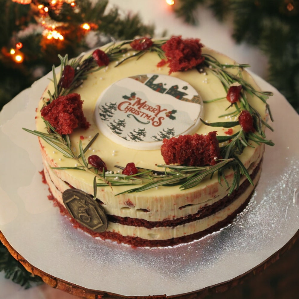 Christmas Season Special Red Velvet cake