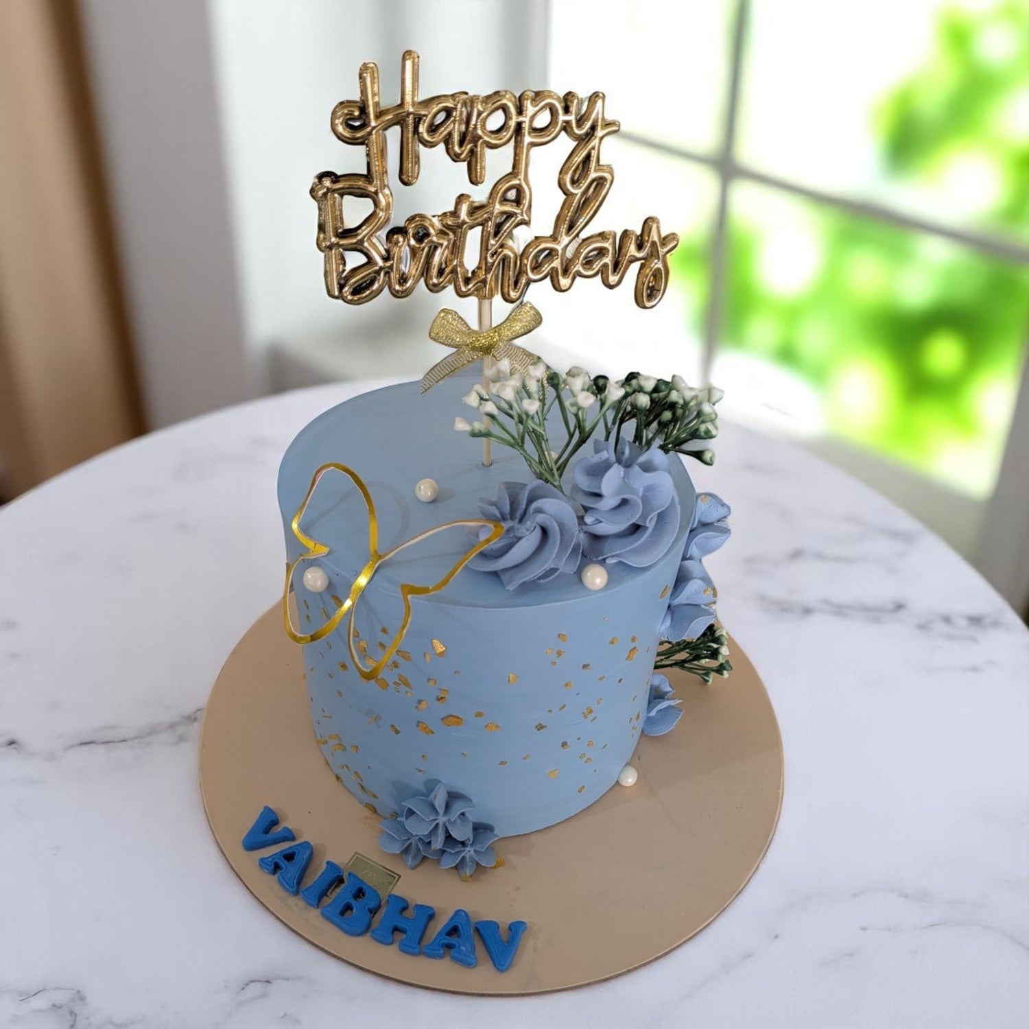 ZOROY Pastel Elegance Theme Cake