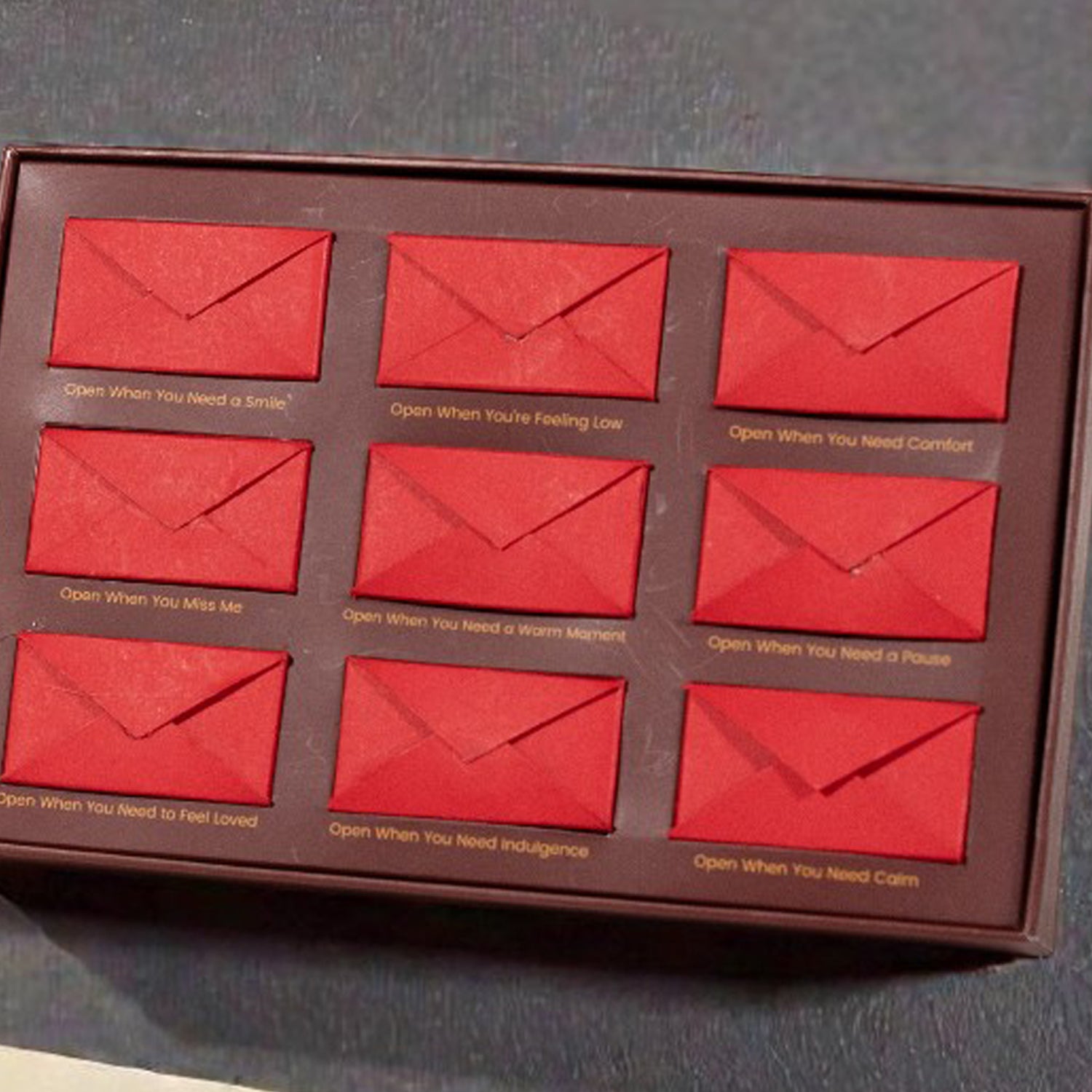 ZOROY Love Letters Chocolate Gift Box – 9 “Open When” Message Chocolates | Romantic Gift for Him & Her| Valentine edition