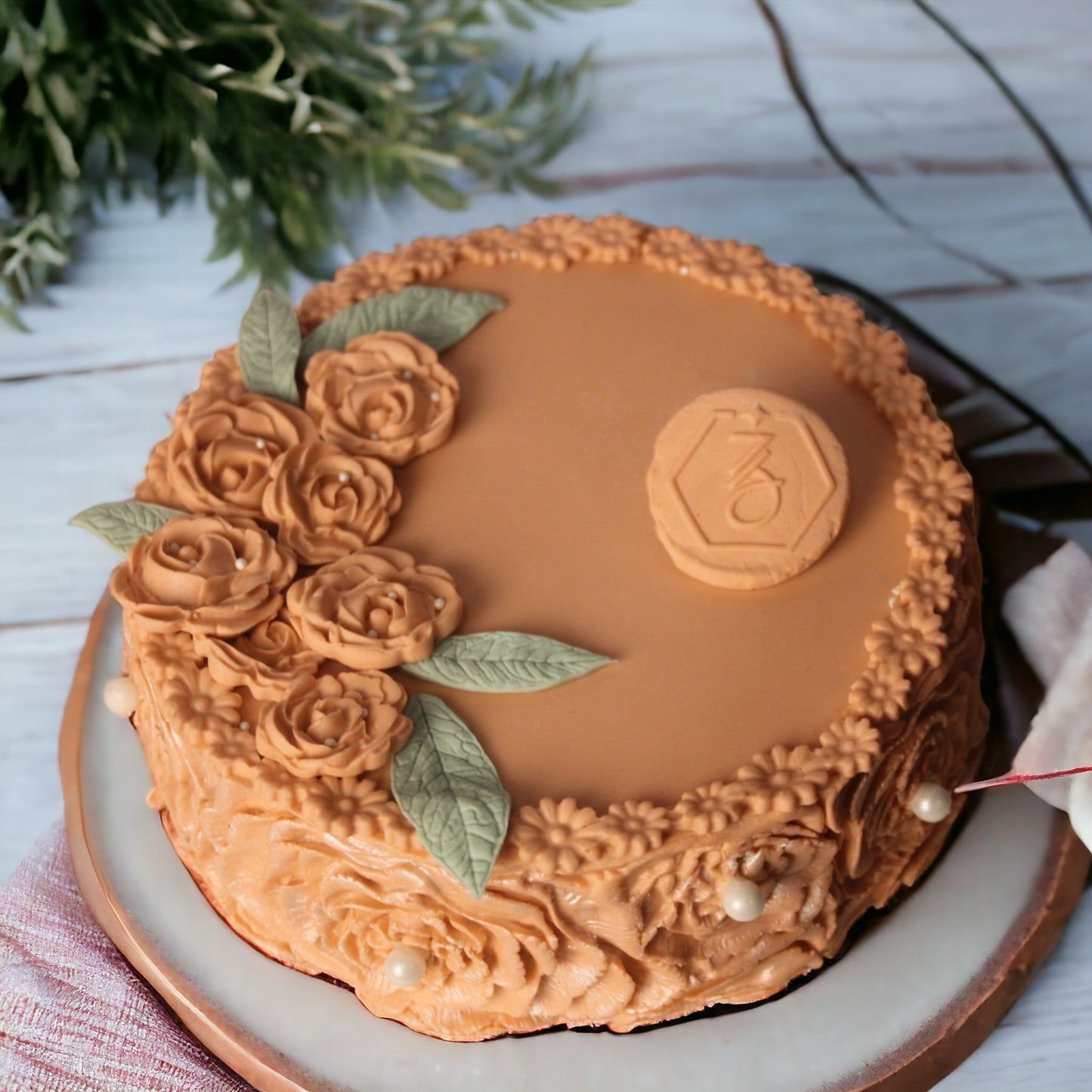 ZOROY Rosette Cake