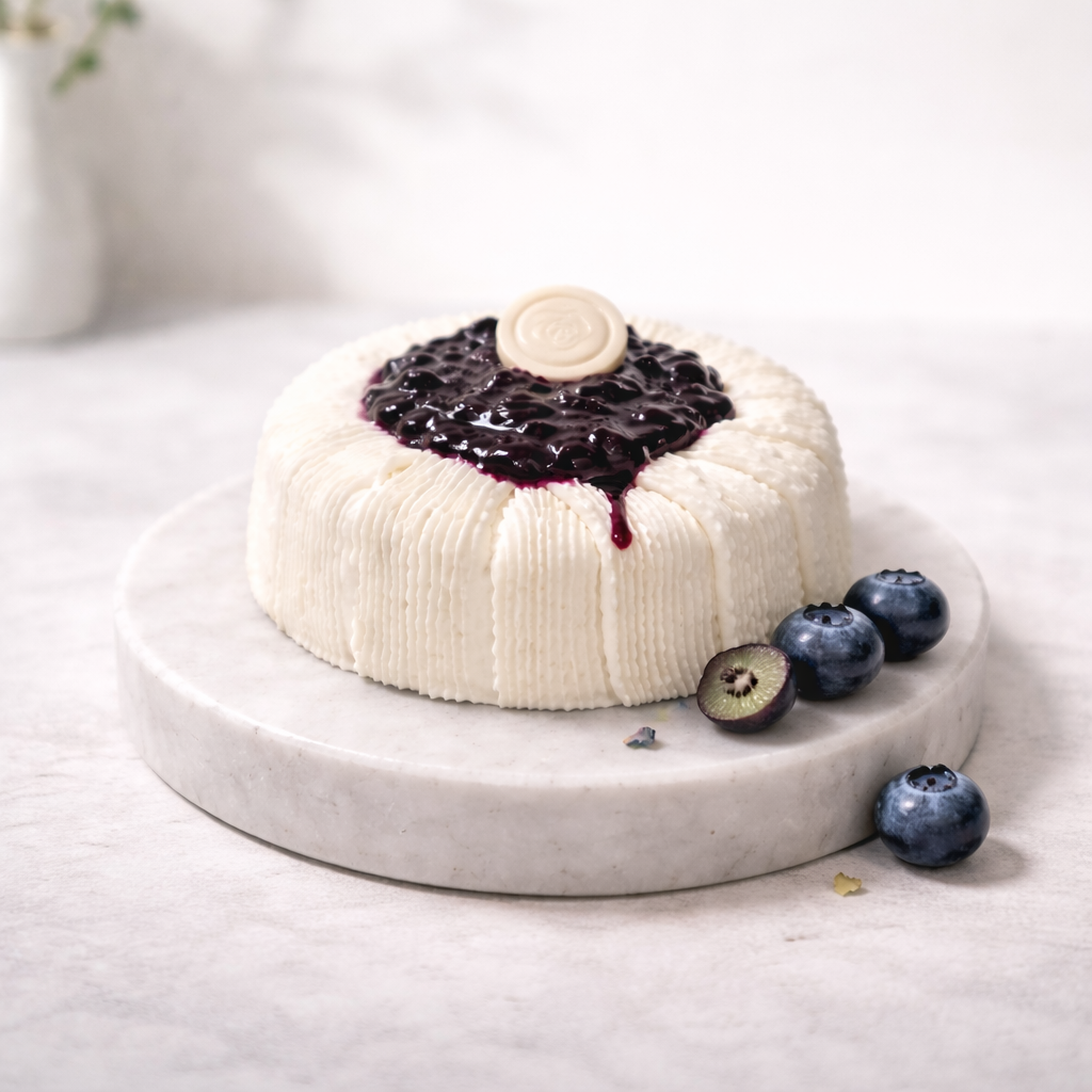 ZOROY Sugarfree Eggless Blueberry Cake