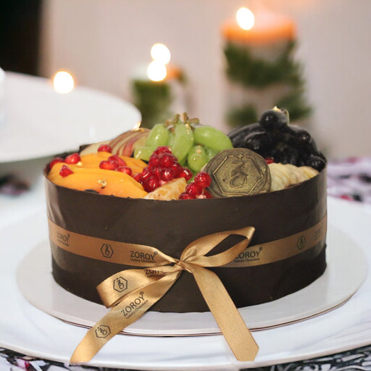 ZOROY Sugar free Eggless Mixed fruit Cake