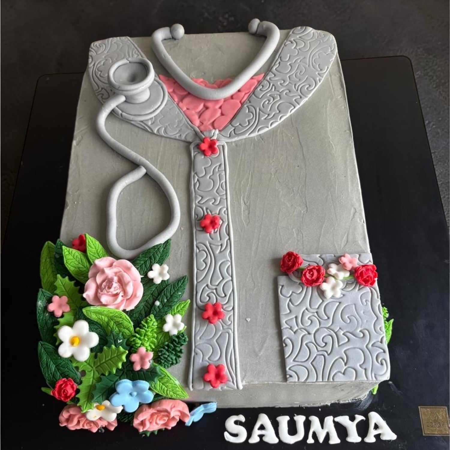 Doctor Theme Birthday Cake